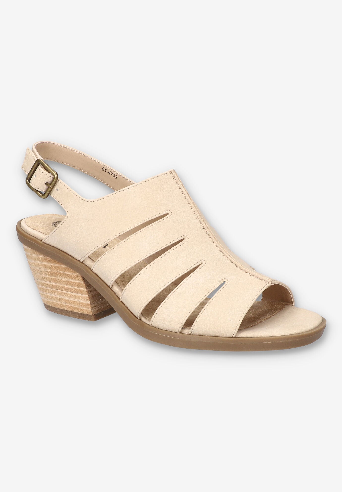 Rhodes Heeled Sandal, BONE, hi-res image number 0