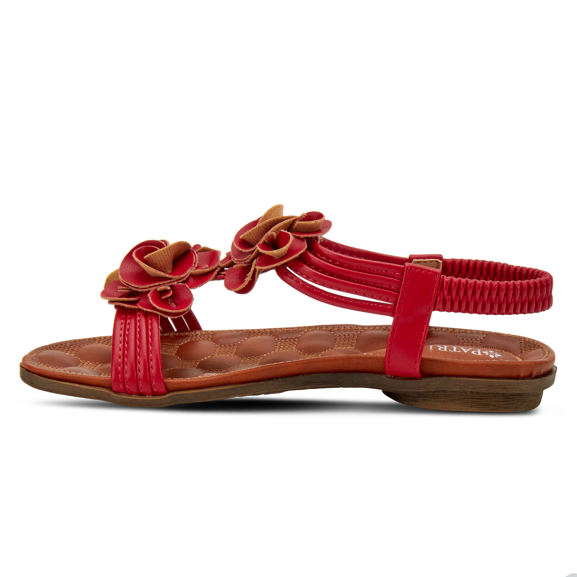 Nectarine T-Strap Thong Sandal, RED, alternate image number 2
