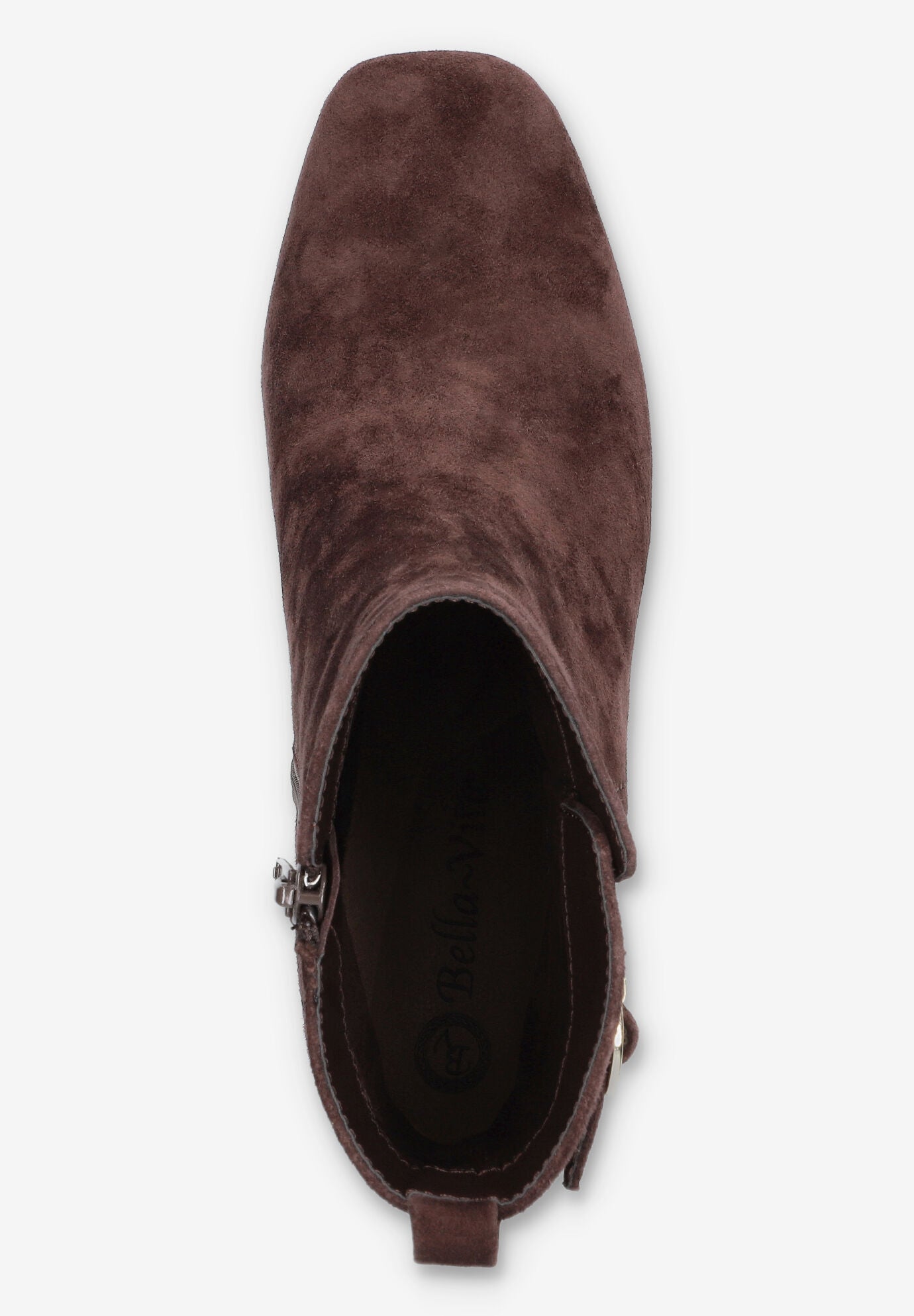 Orchard Sqaure Toe Ankle Boot, BROWN SUEDE LEATHER, alternate image number 6