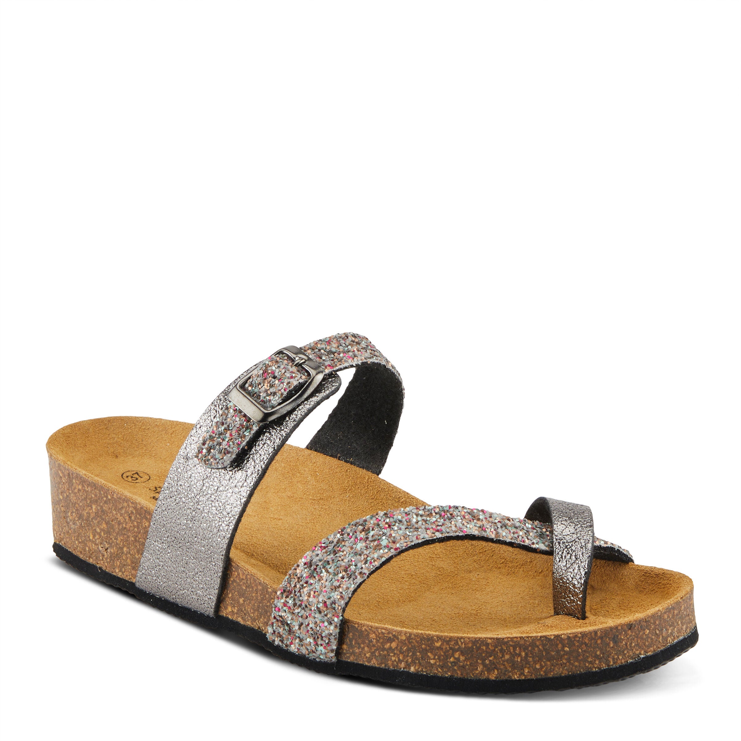 Burch Sandal, PEWTER, alternate image number 7