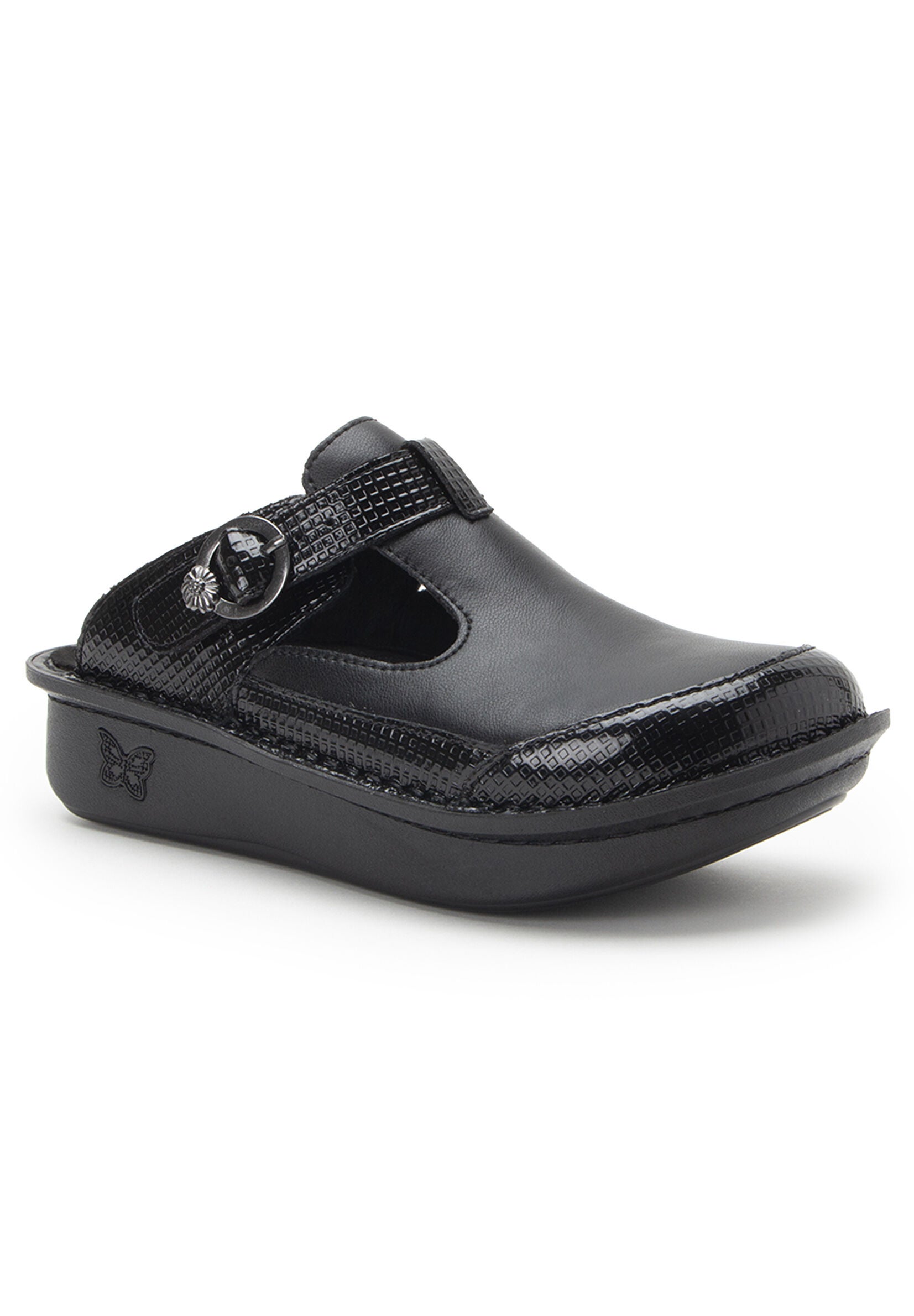 Classic Leather Clog, BLACK, hi-res image number 0
