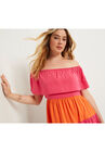 Off-The-Shoulder Tiered Maxi Dress, , alternate image number null