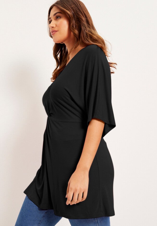 Twist-Front Tunic, , alternate image number null