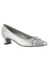 Waive Pump by Easy Street®, SILVER SATIN, hi-res image number null