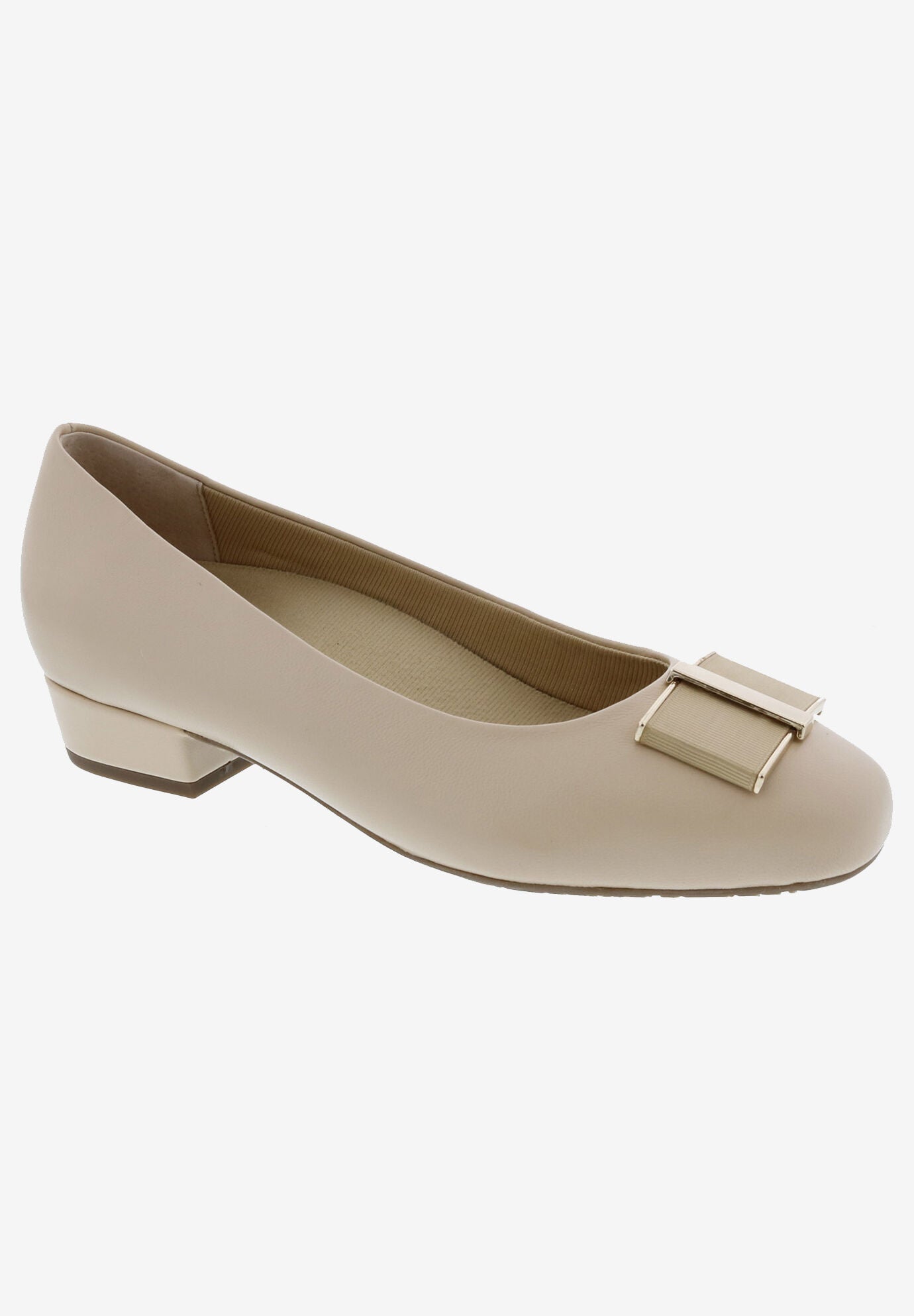 Twilight Kitten Heel Pump, NUDE LEATHER, hi-res image number 0