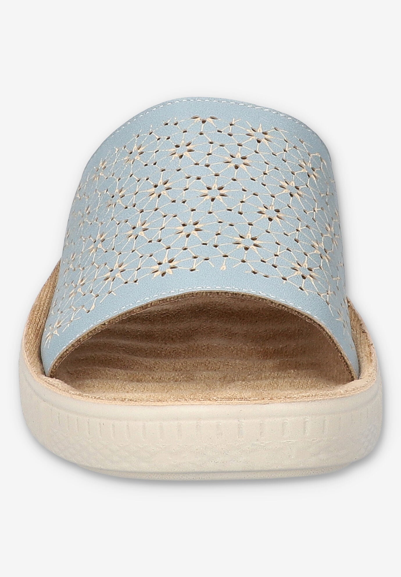 Ivey Slide Sandal, LIGHT BLUE, on-hover image number 1