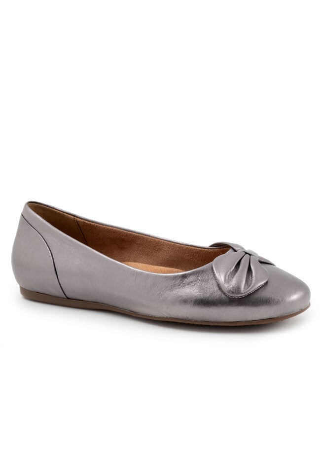 Sofia Ballerina Flat, PEWTER, hi-res image number 0