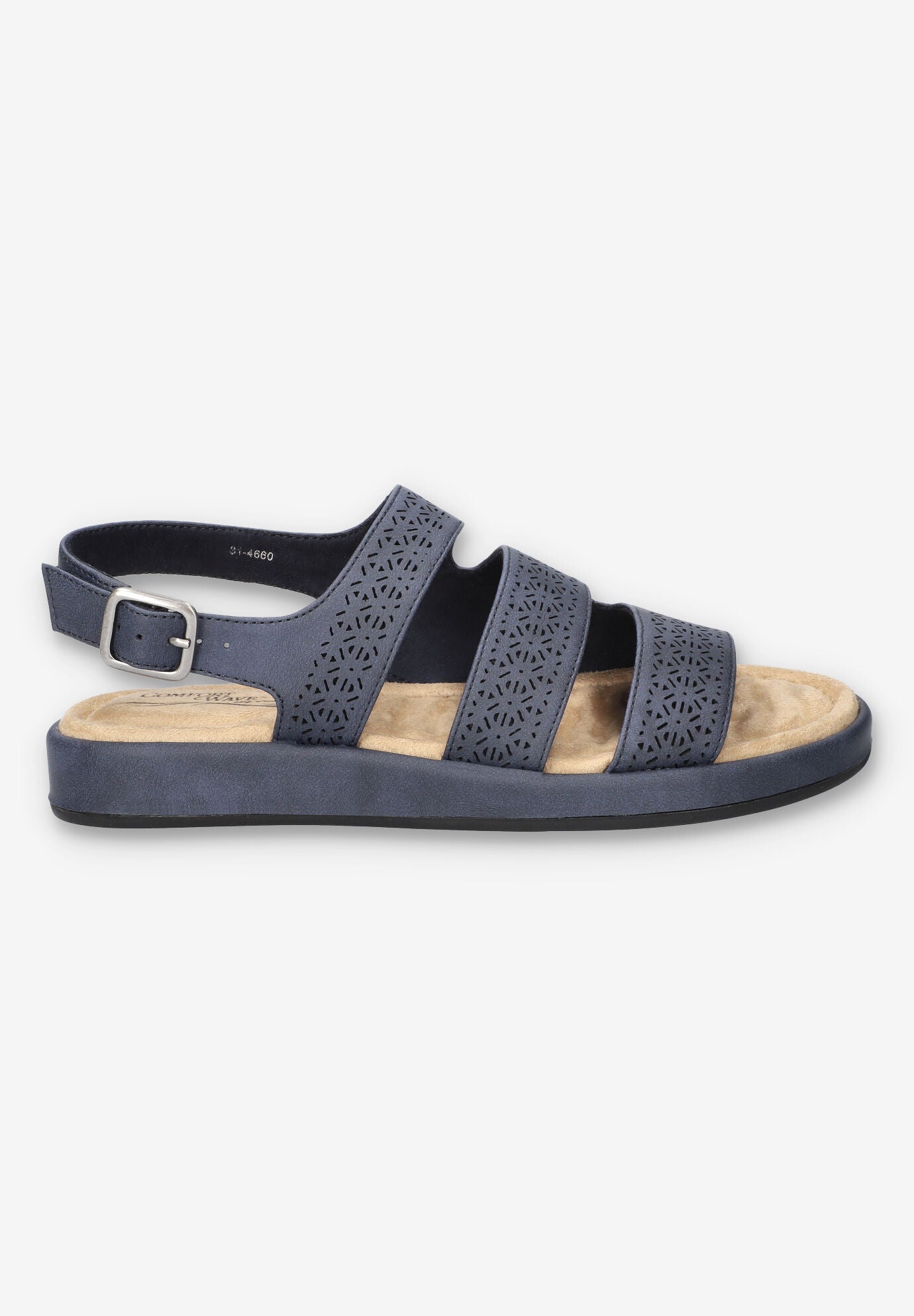 Link Comfort Slingback Sandal, NAVY, alternate image number 2