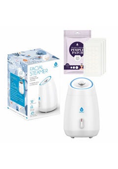 Advanced Facial Steamer & Hydrocolloid Pimple Patch Set