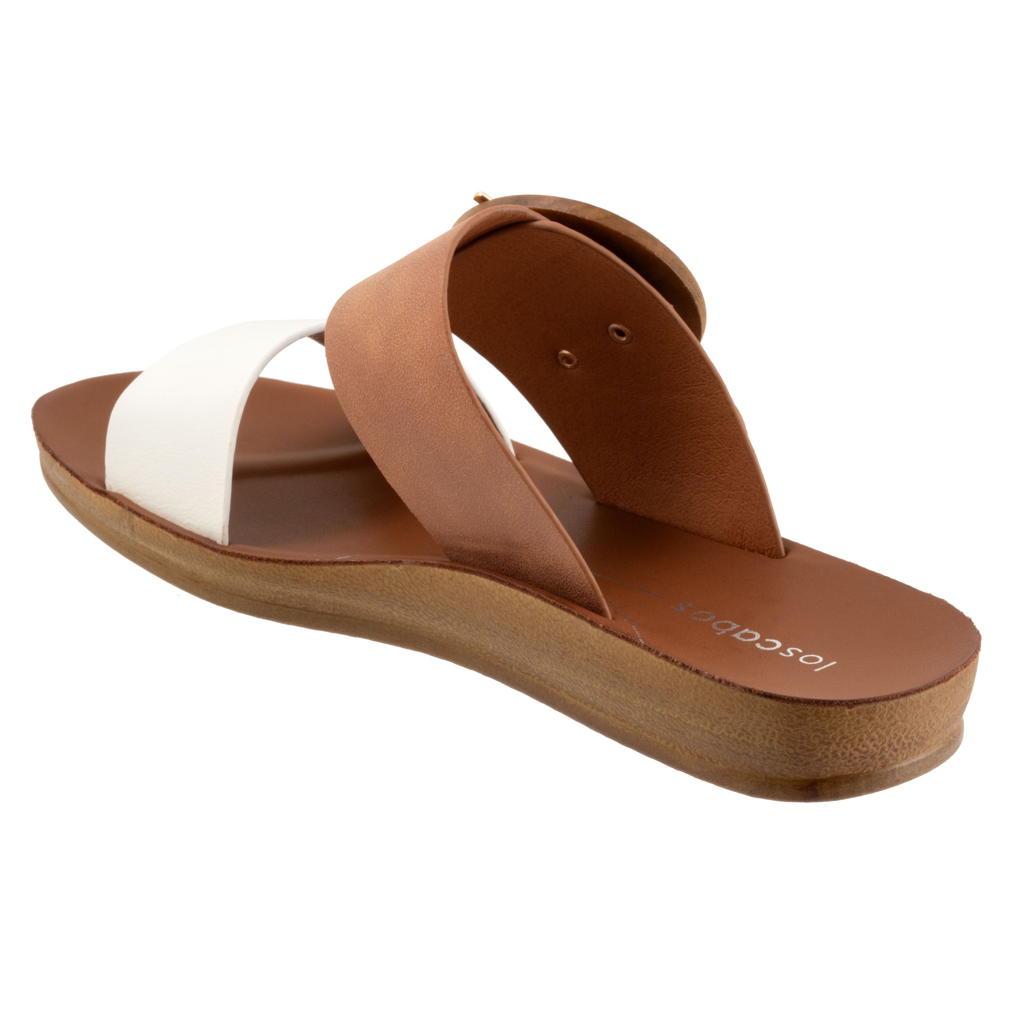 Damani Sandal, WHITE BRONZE, on-hover image number 1