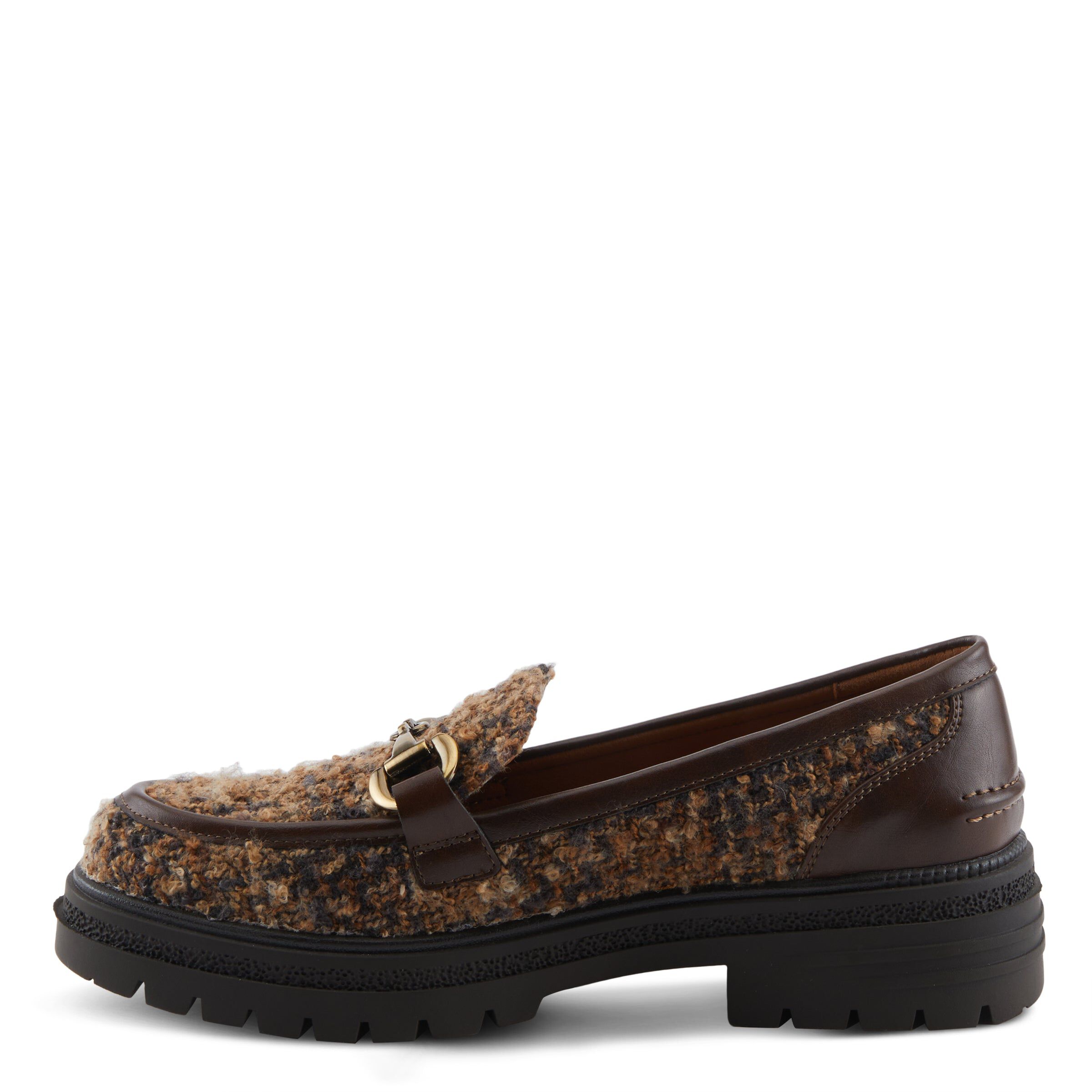 Nacarri Slip-On Shoe, BROWN, alternate image number 2
