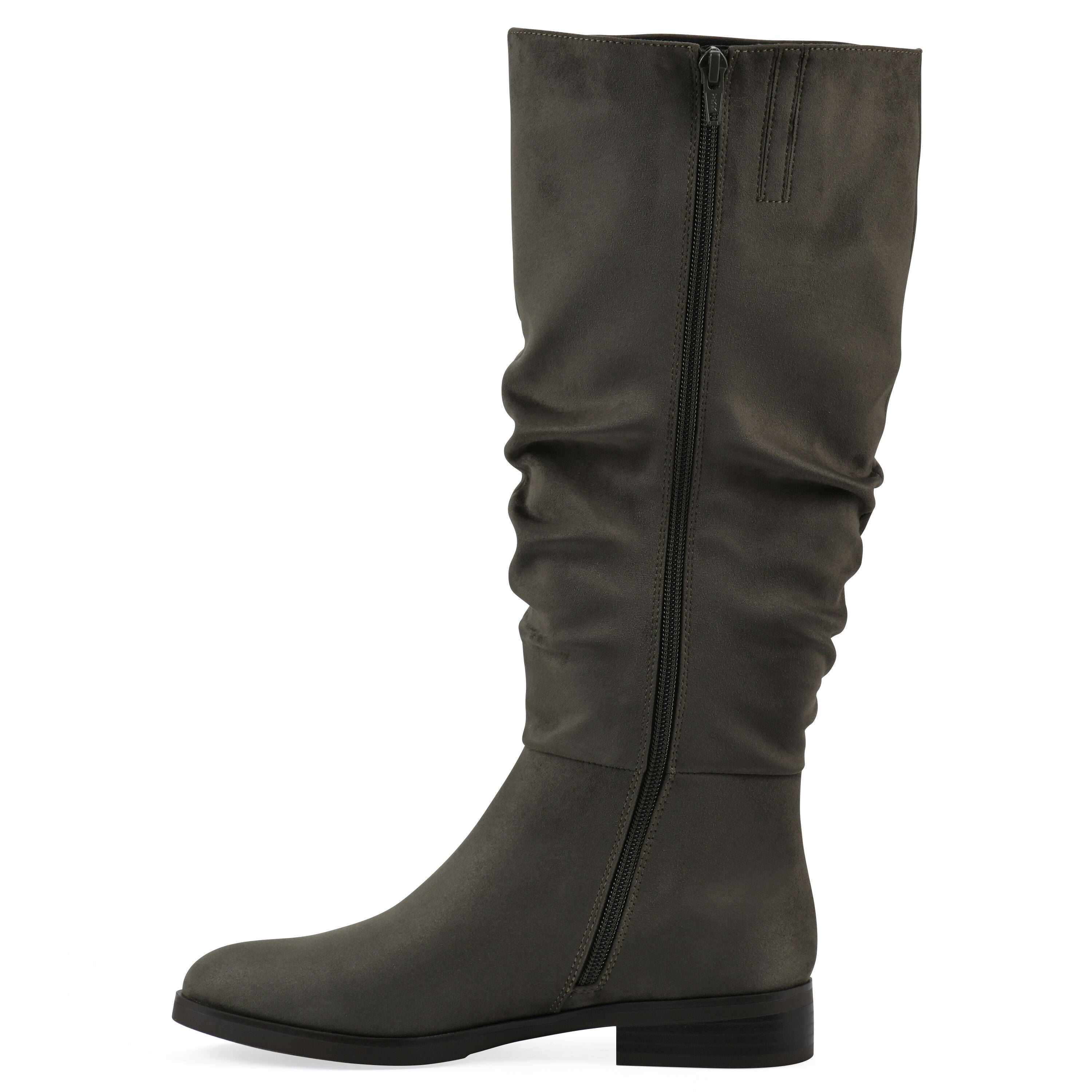 Barnes Tall Shaft Boot, OLIVE FABRIC, alternate image number 3