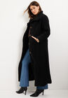 Maxi Teddy Fleece Coat, , alternate image number null