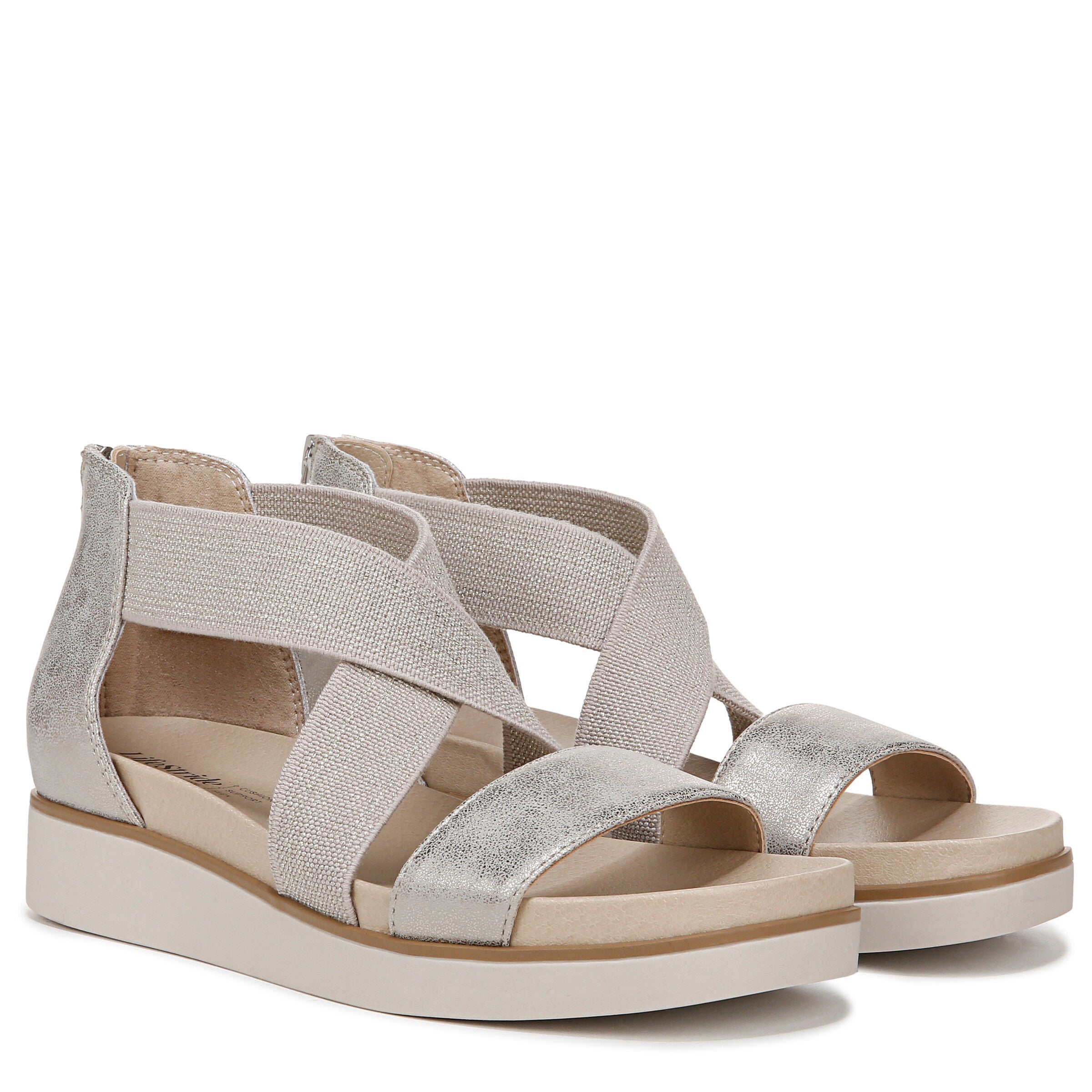 Giselle Sandal, TAUPE, alternate image number 2