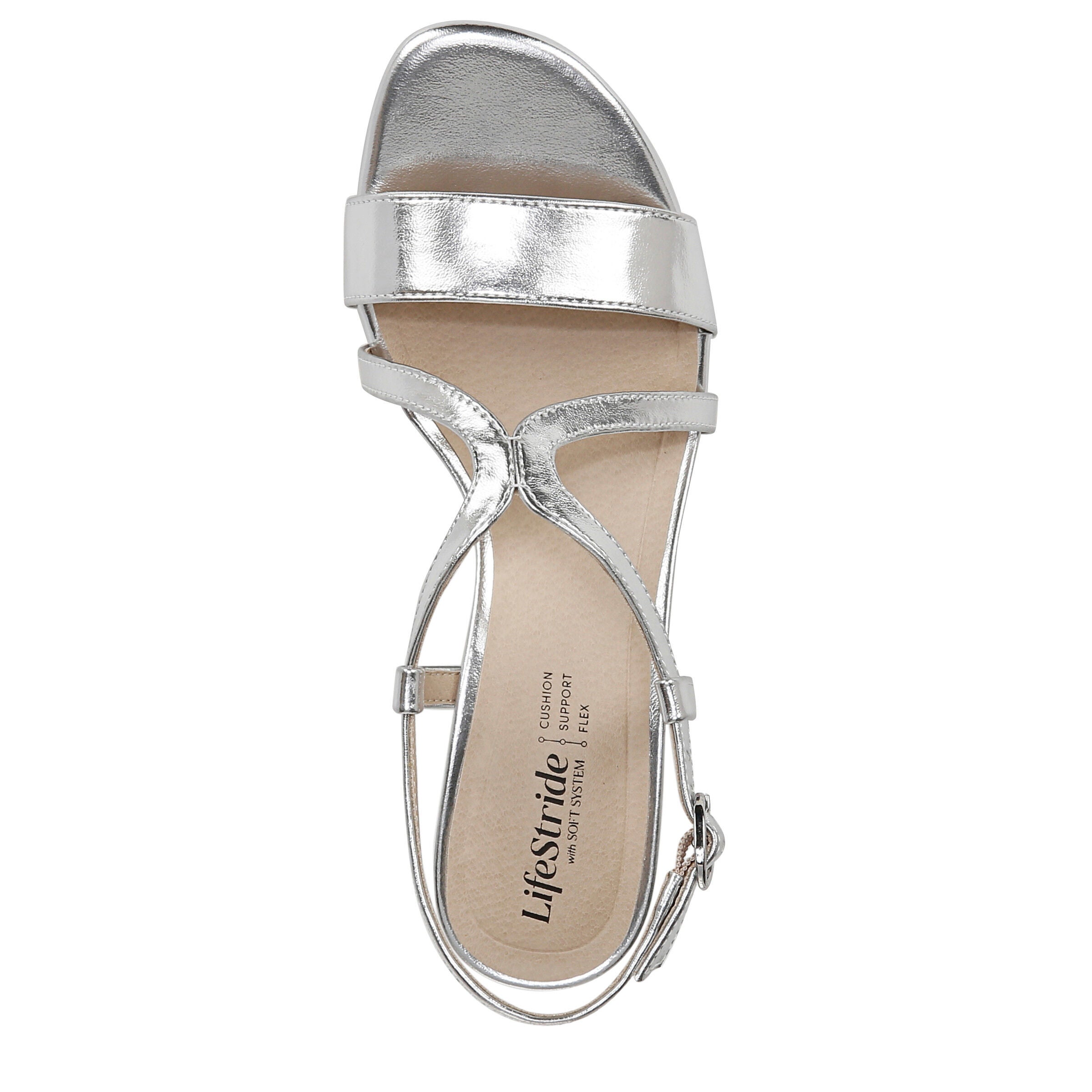 Nolita Dress Sandal, SILVER, alternate image number 6