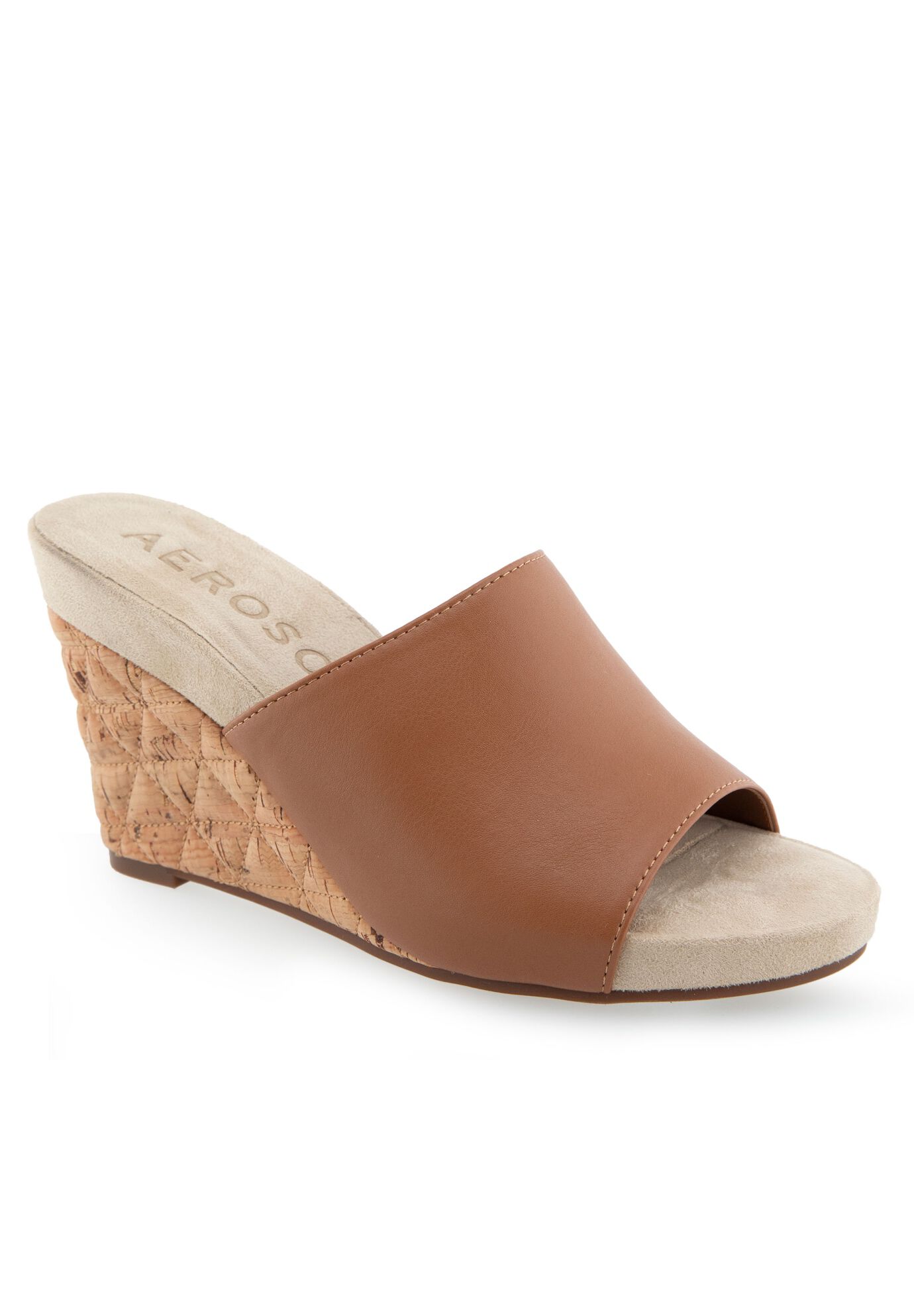 Pierce Wedge, TAN PEWTER LEATHER, hi-res image number 0
