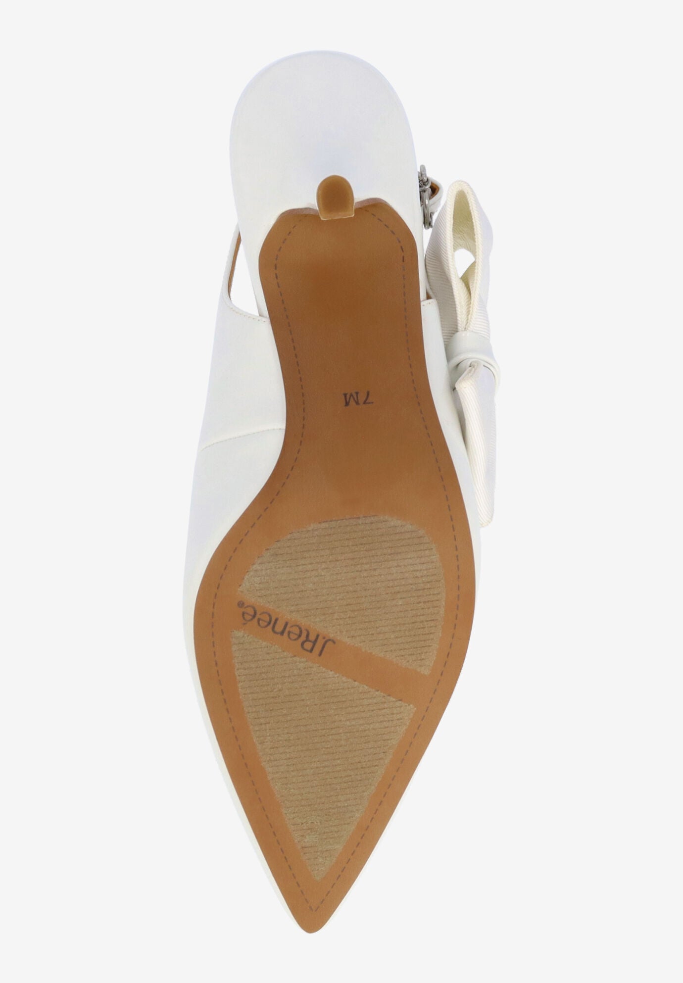 Rowin Slingback Pump, WHITE, alternate image number 6