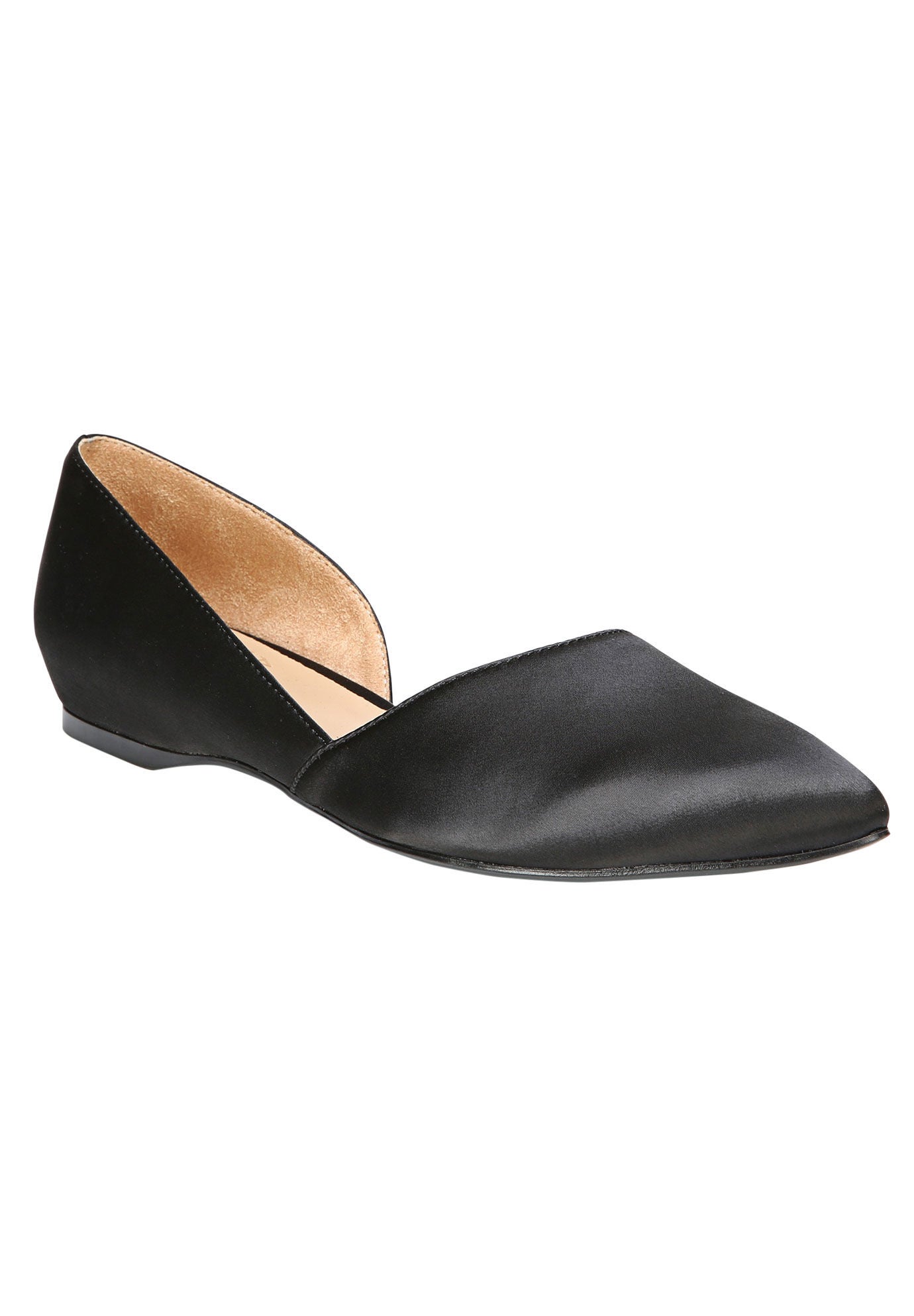 Woman within shoes flats top
