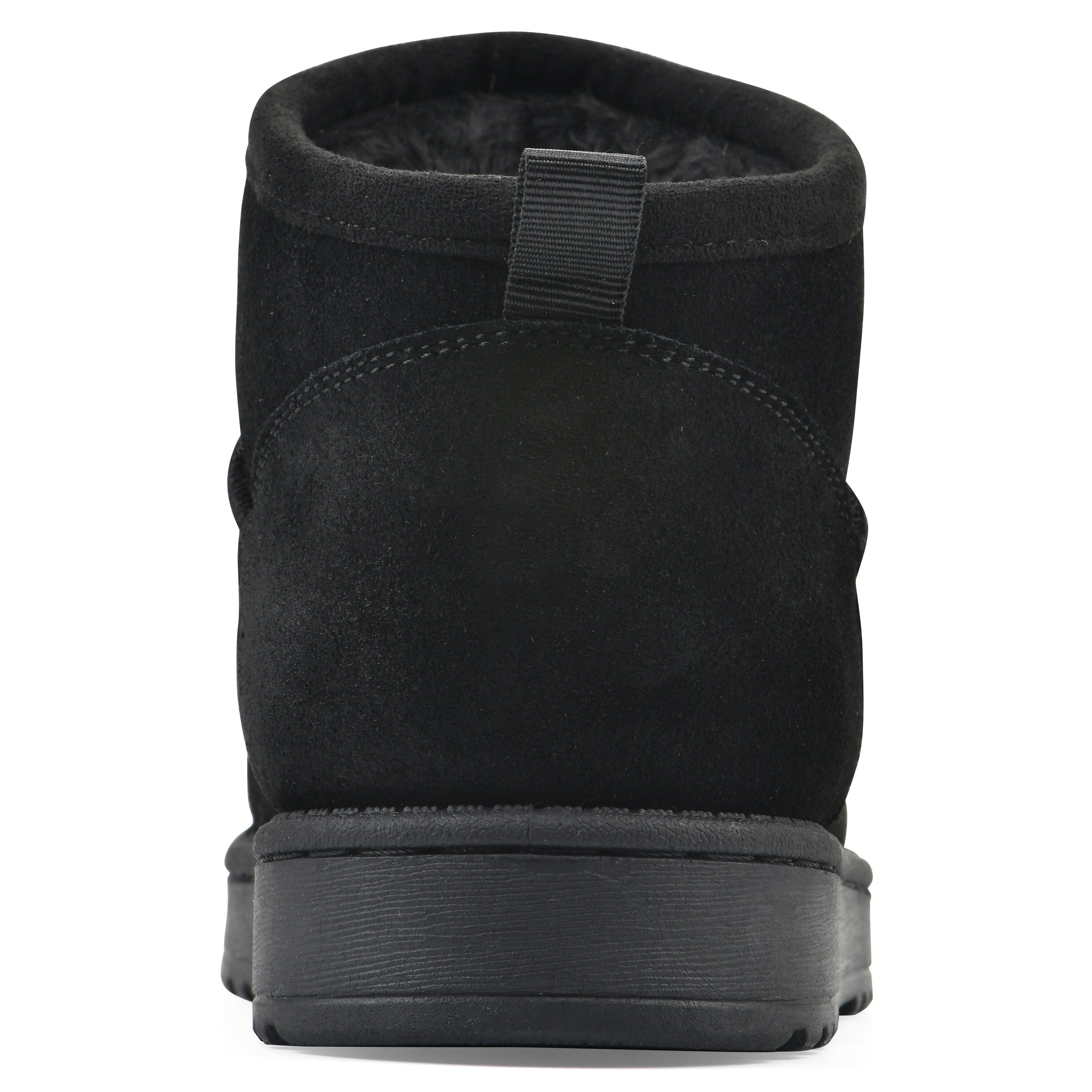 Inspo Faux Fur Leather Bootie, BLACK SUEDE, on-hover image number 1