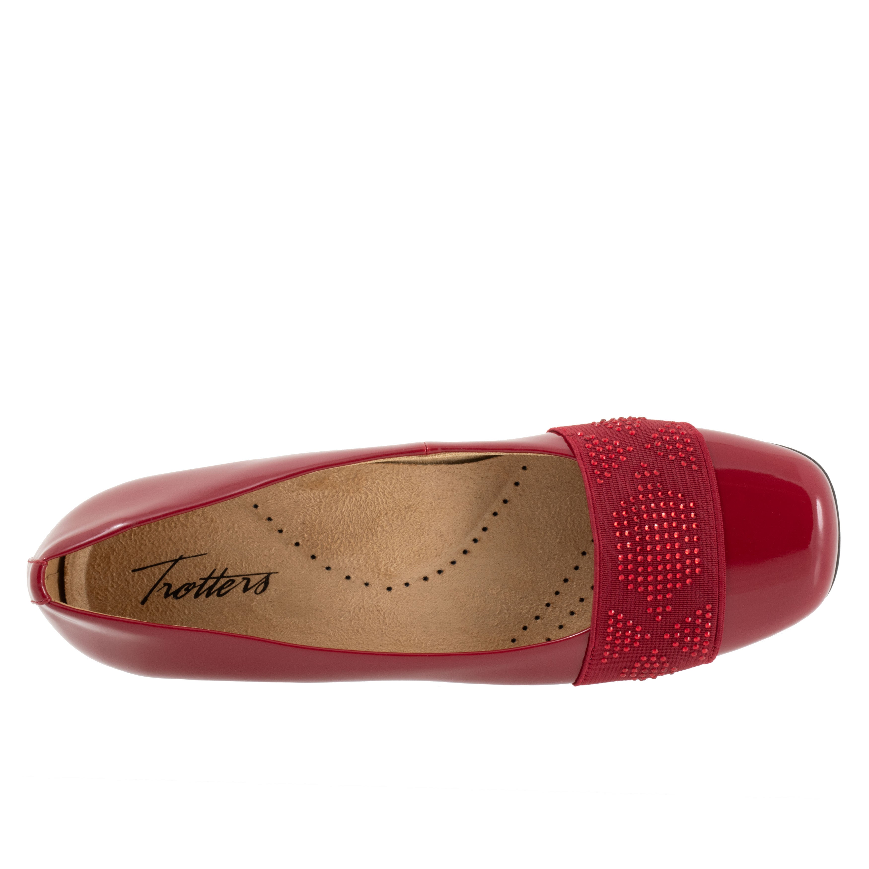 Samantha Flat, BROWN CROCO, alternate image number 3