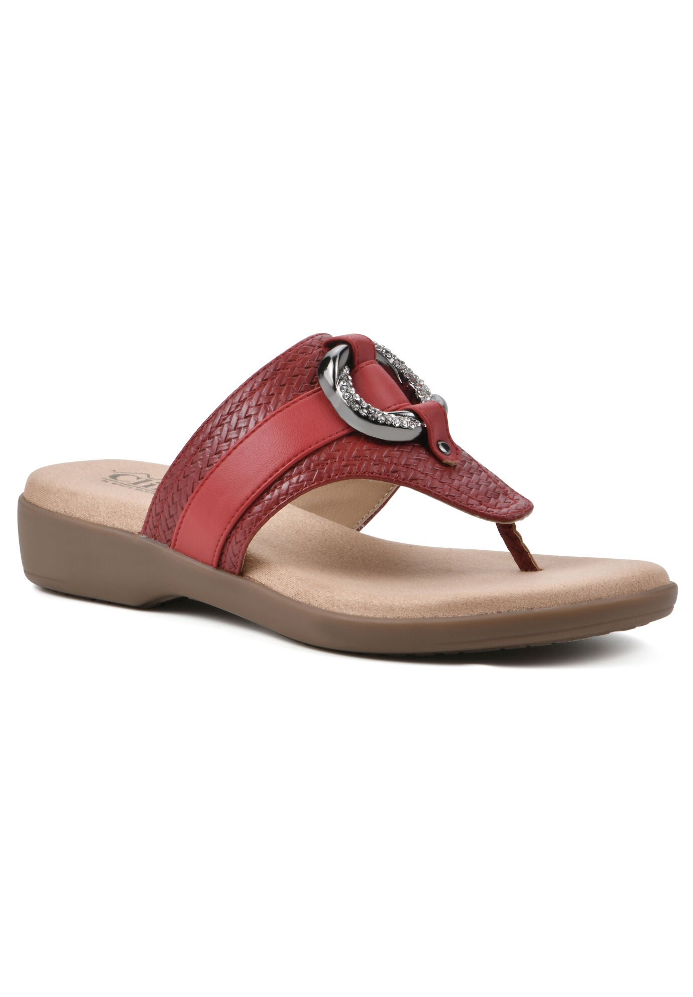 Benedict Sandals, RED WOVEN, hi-res image number 0
