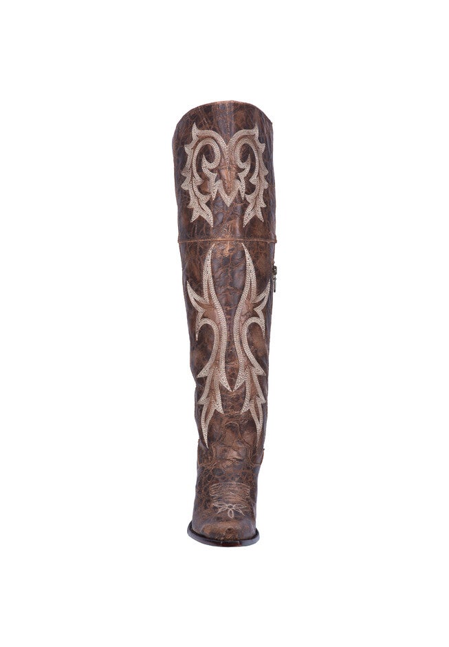 Jilted Over The Knee Western Boot, , alternate image number 4