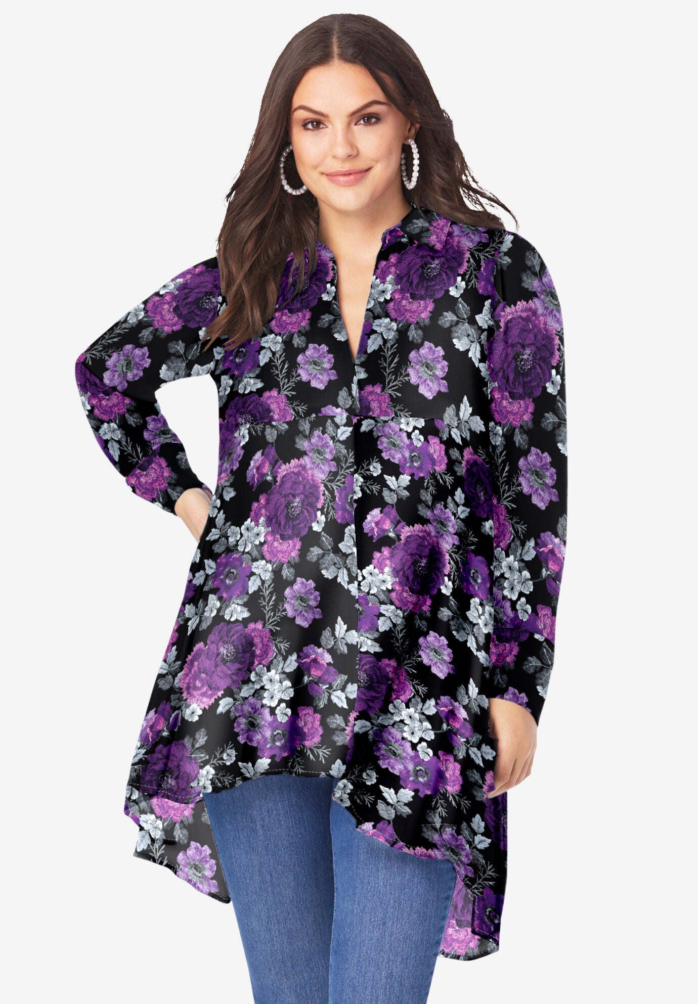 woman within dressy tops