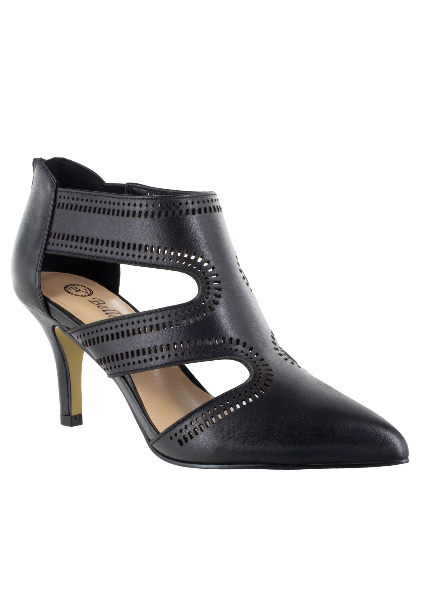 Hope Dress Shoes Feminine Cutout Heels Woman Within