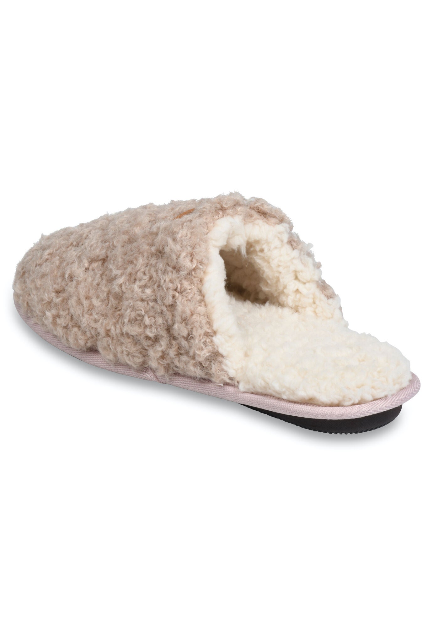 Women's alena faux shop fur cuff slippers
