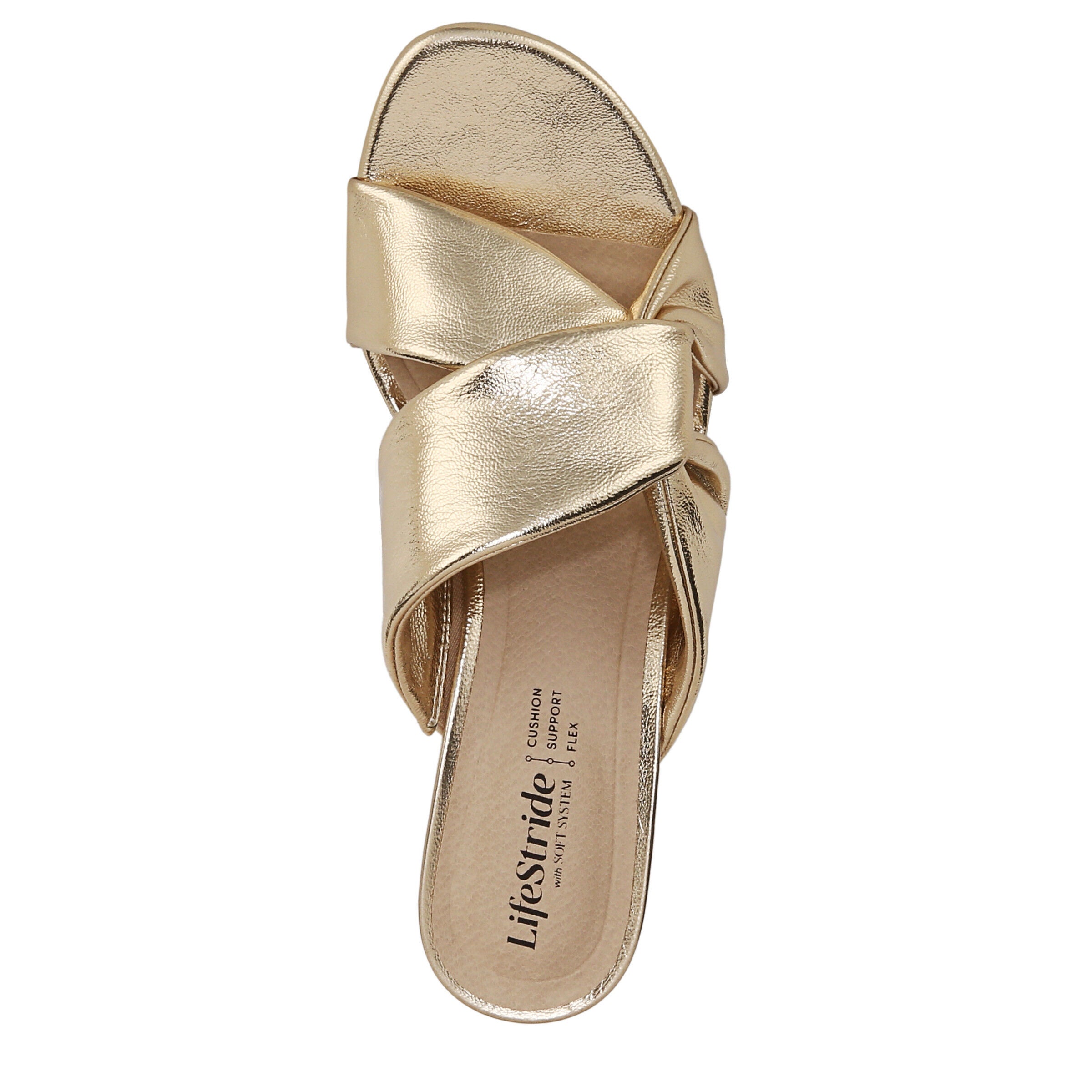 Nori Dress Sandal, PLATINO GOLD, alternate image number 6