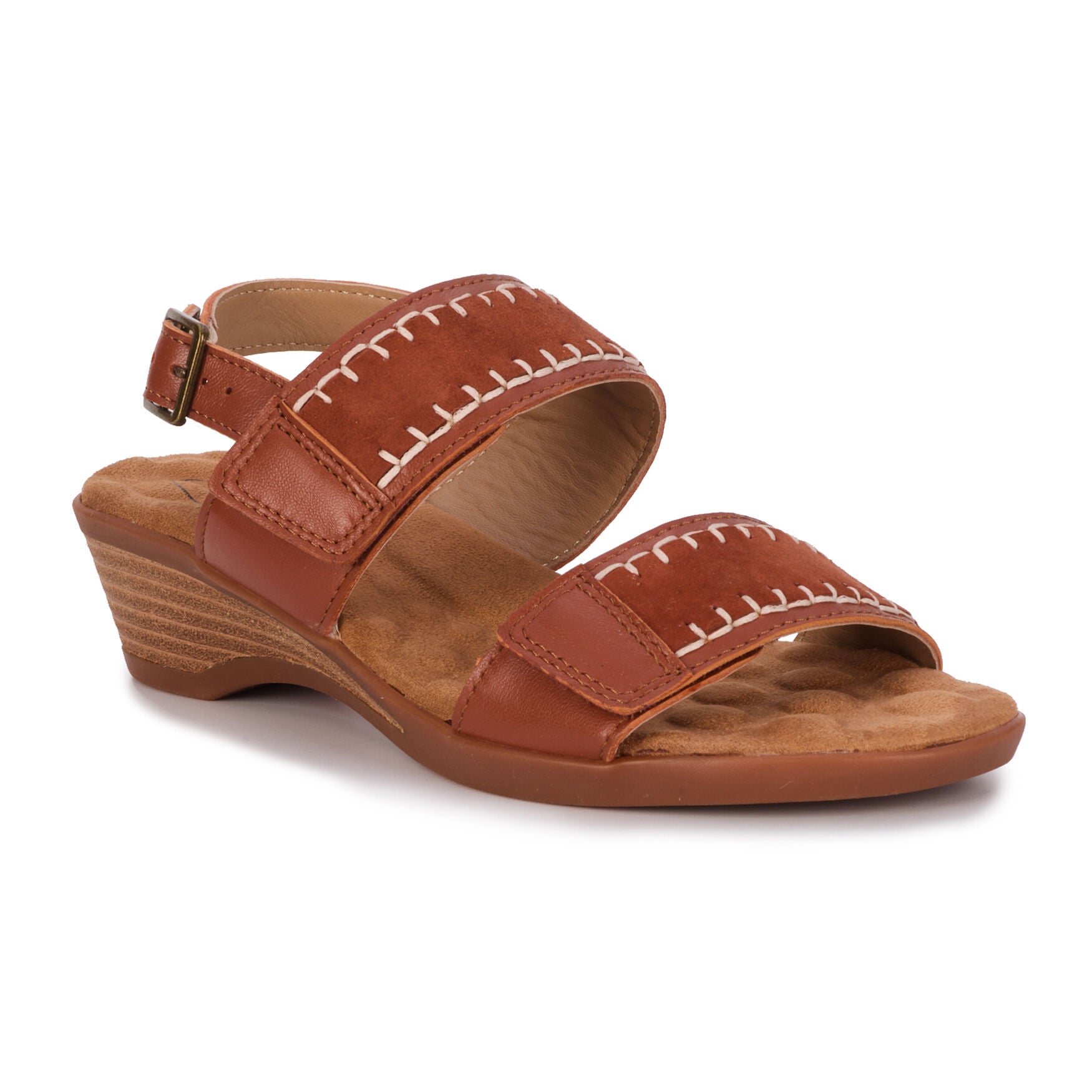 Kateri Sandal, GINGER SUEDE, alternate image number 7