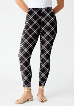 Plus Size Ankle Length Essential Stretch Legging