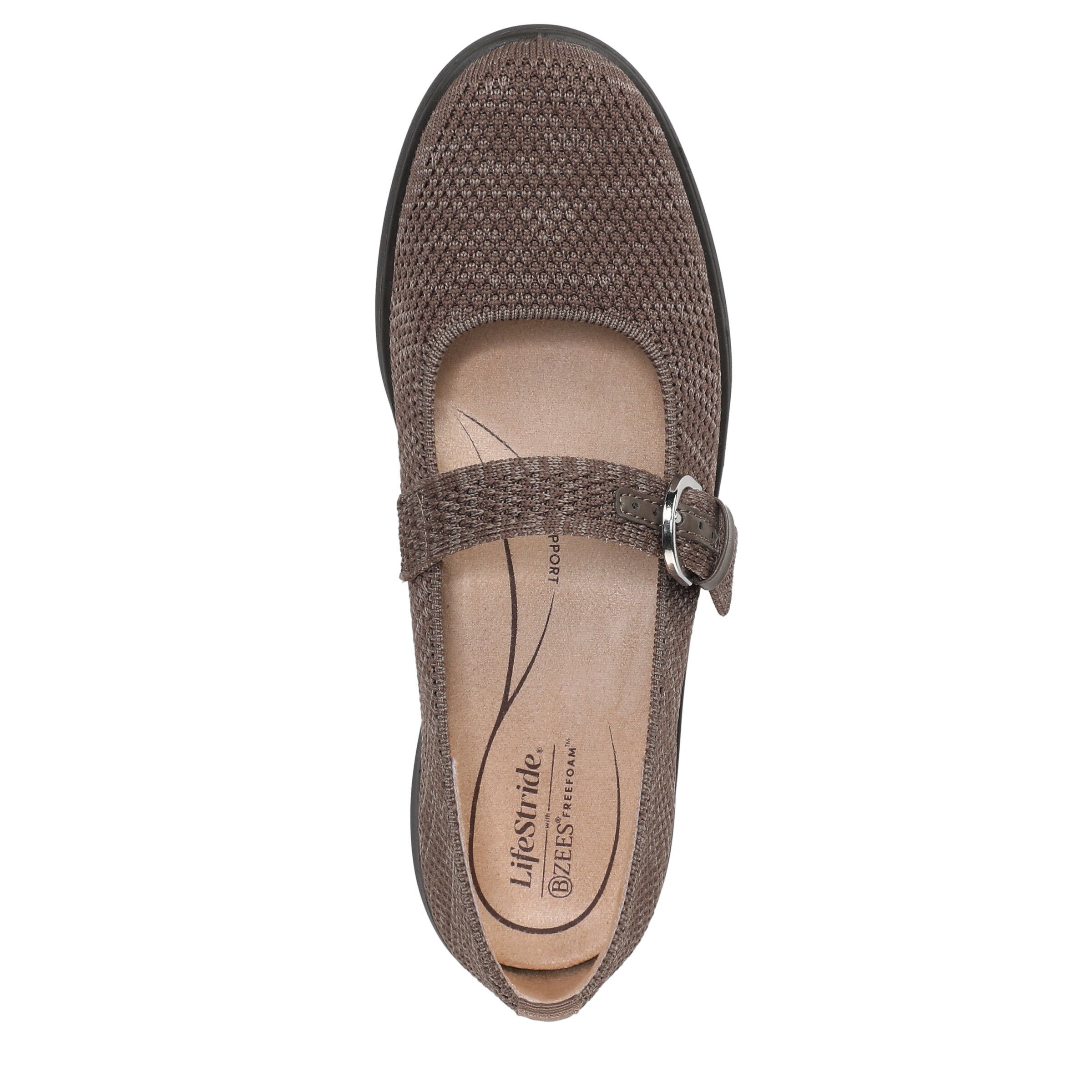 Nuevo Mary Jane Flat, ASH BROWN, alternate image number 12