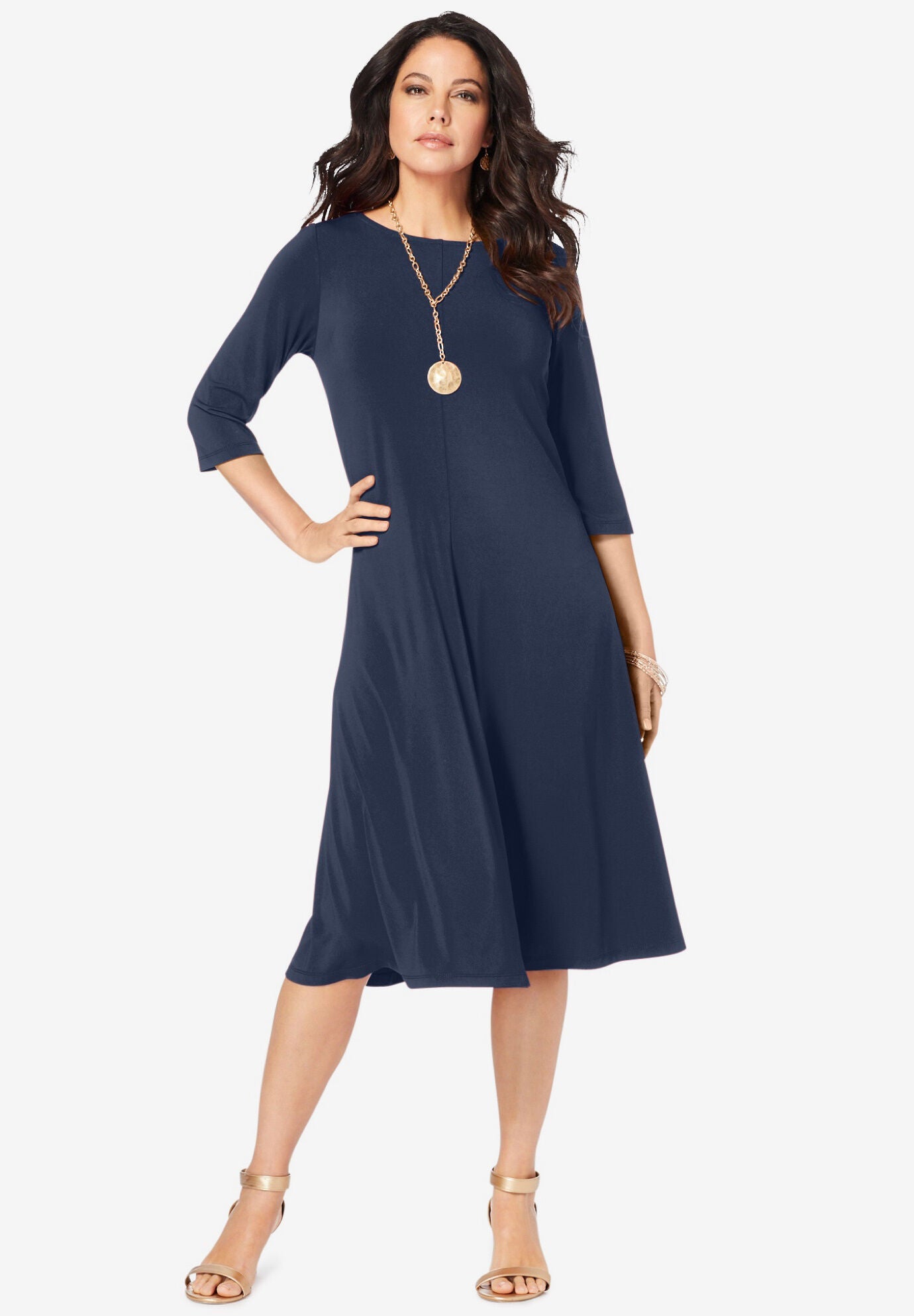 Woman within sundresses outlet