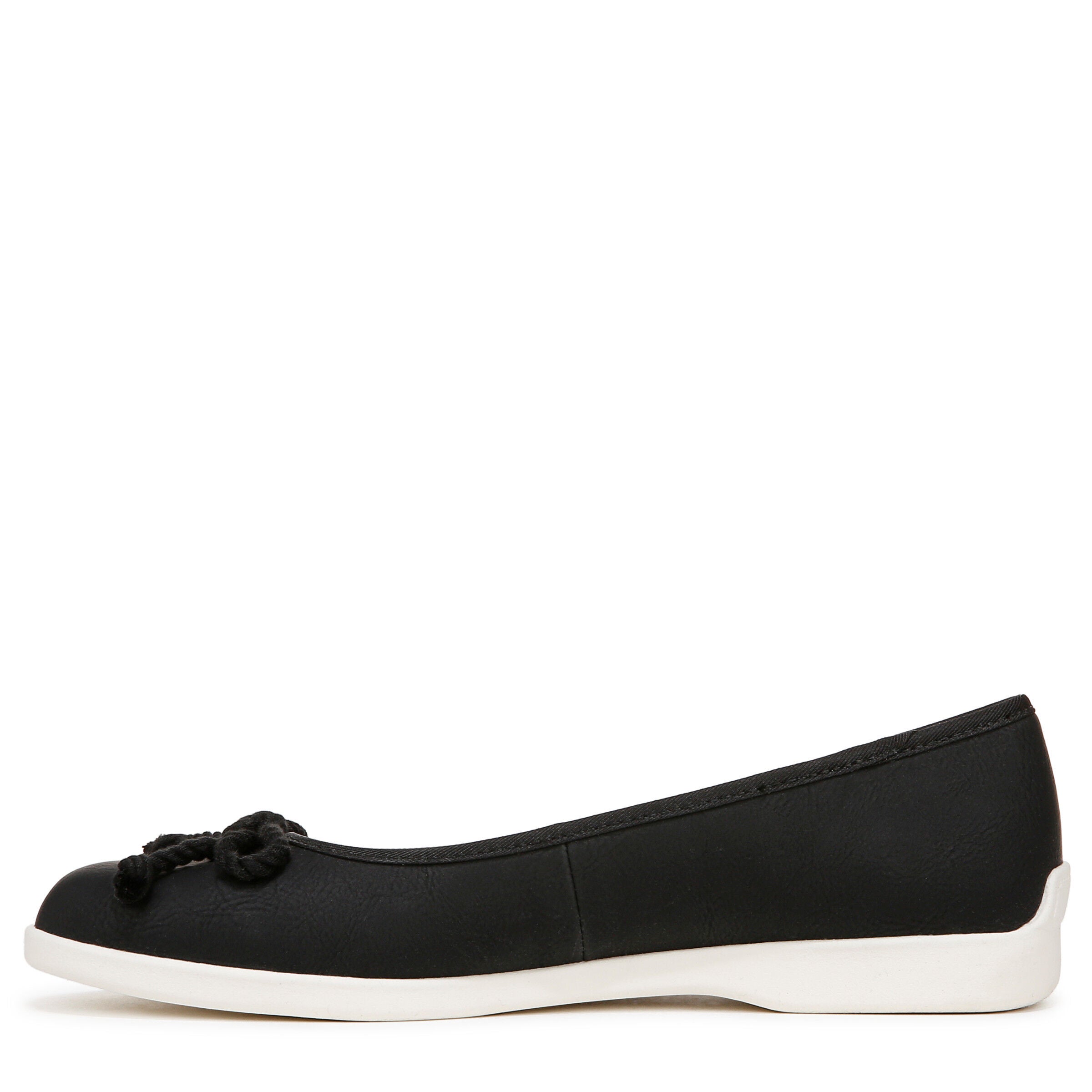 Maura Bow Trim Flat, BLACK, alternate image number 5