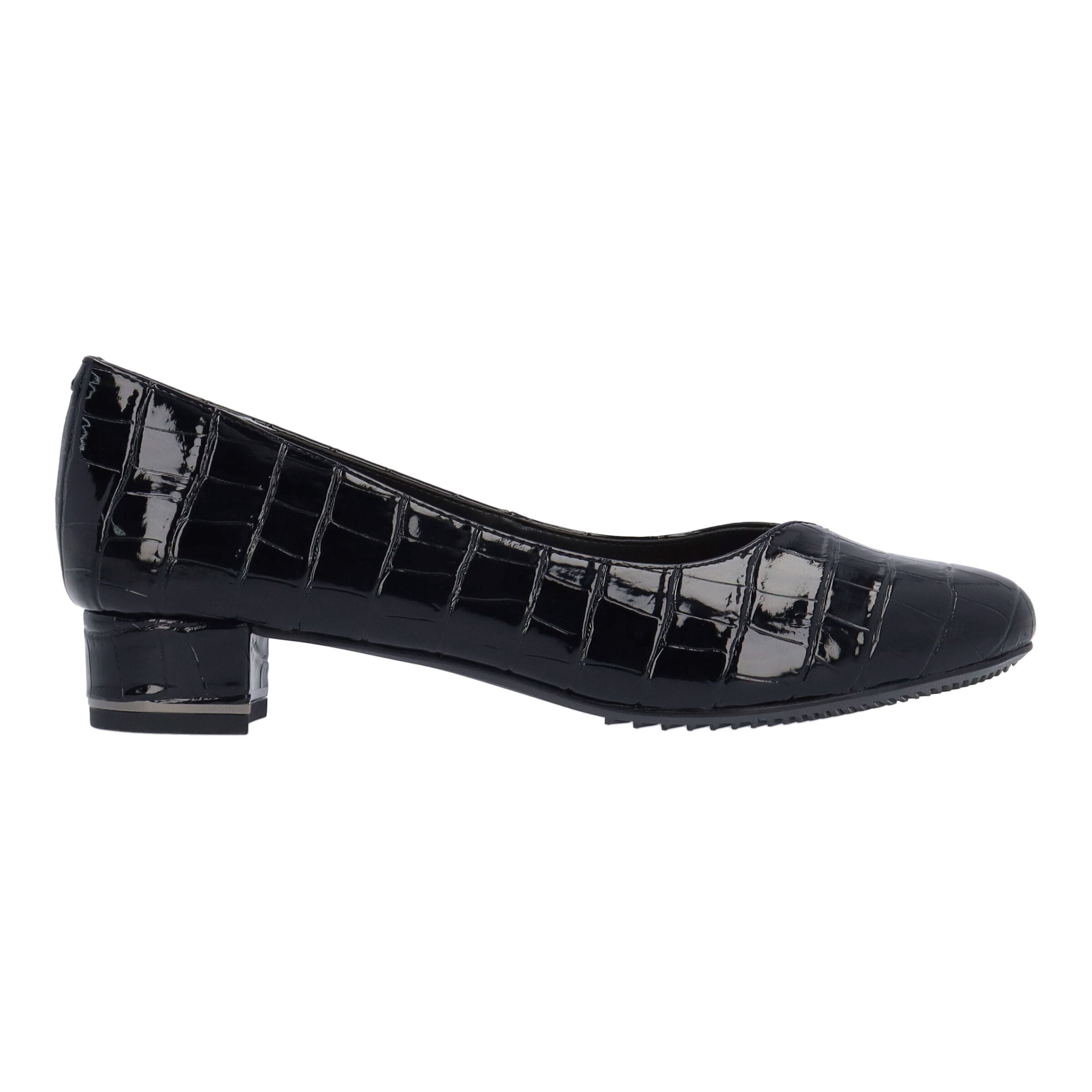 Bambalina Slip-On Pump, BLACK, alternate image number 3