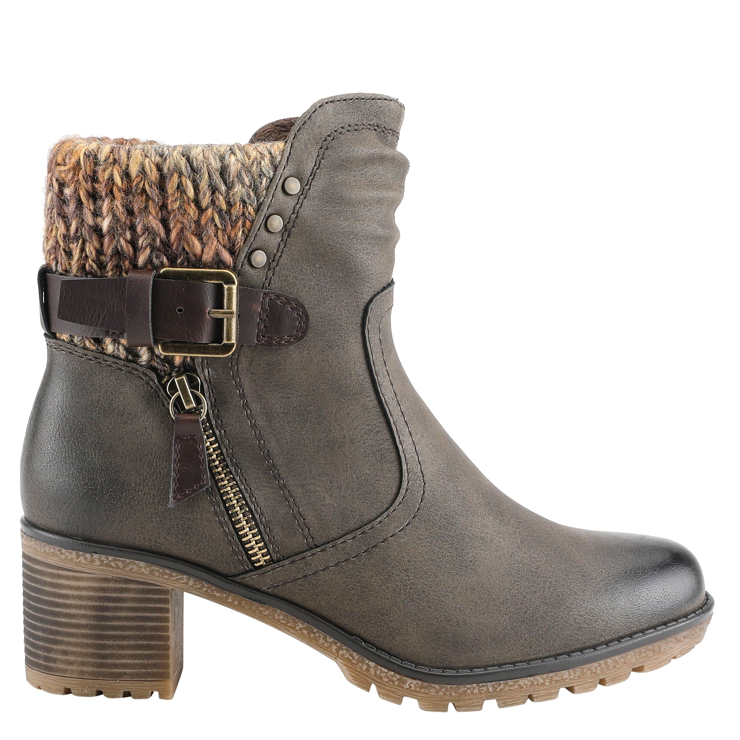 Rene Booties, OLIVE GREEN, alternate image number 4