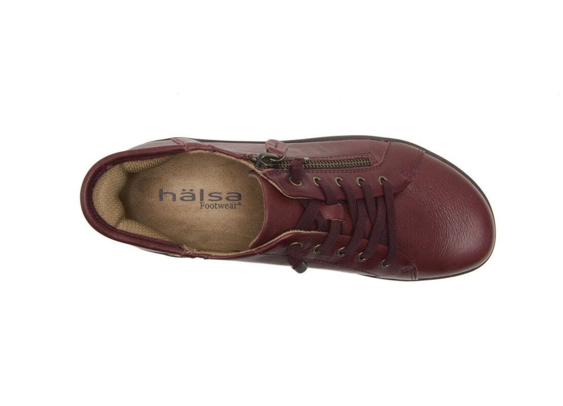 Alma Hands-Free Slip-On Flat, CHERRY, alternate image number 3