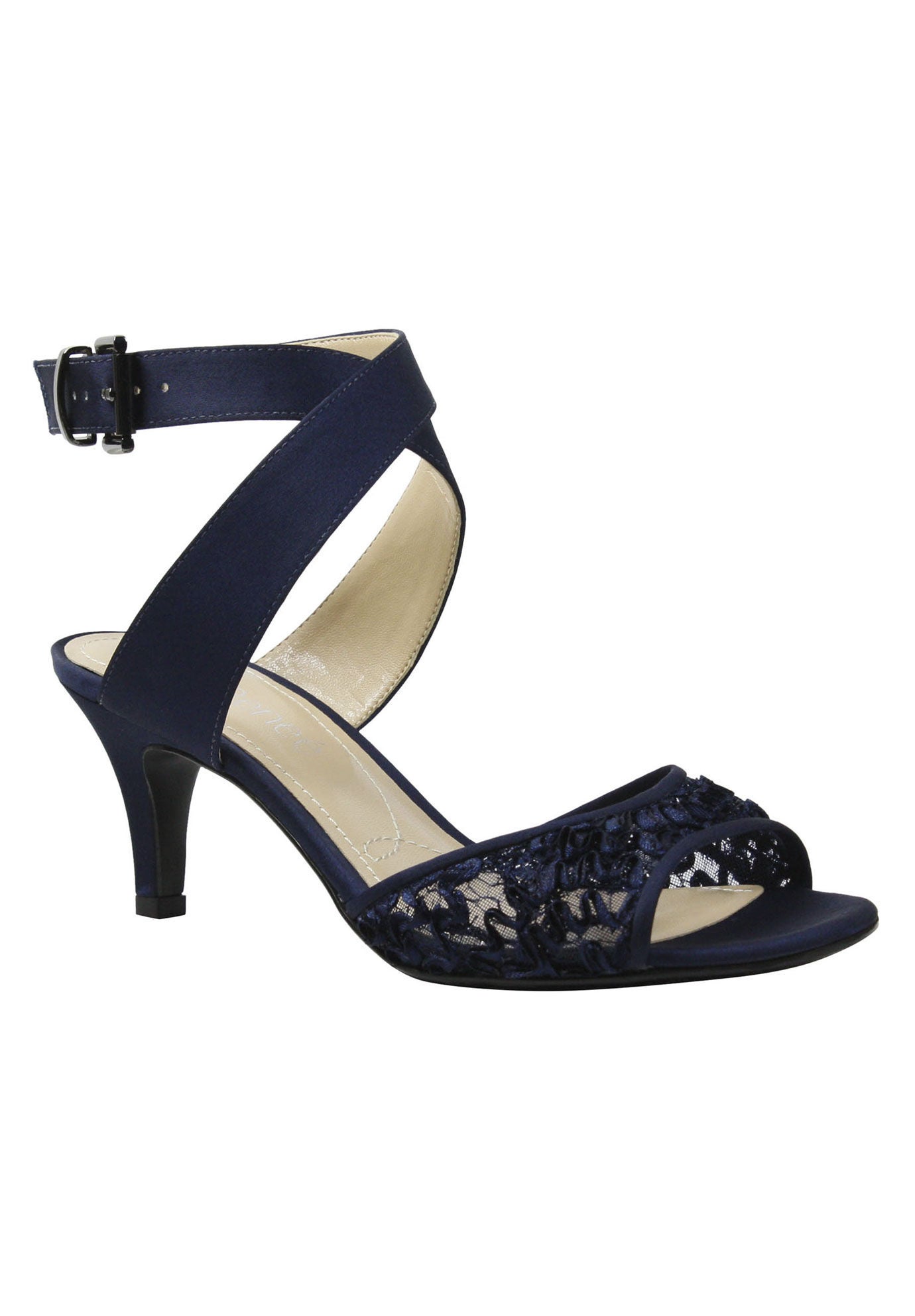 Soncino Sandals by J. Renee&reg;, NAVY, hi-res image number 0
