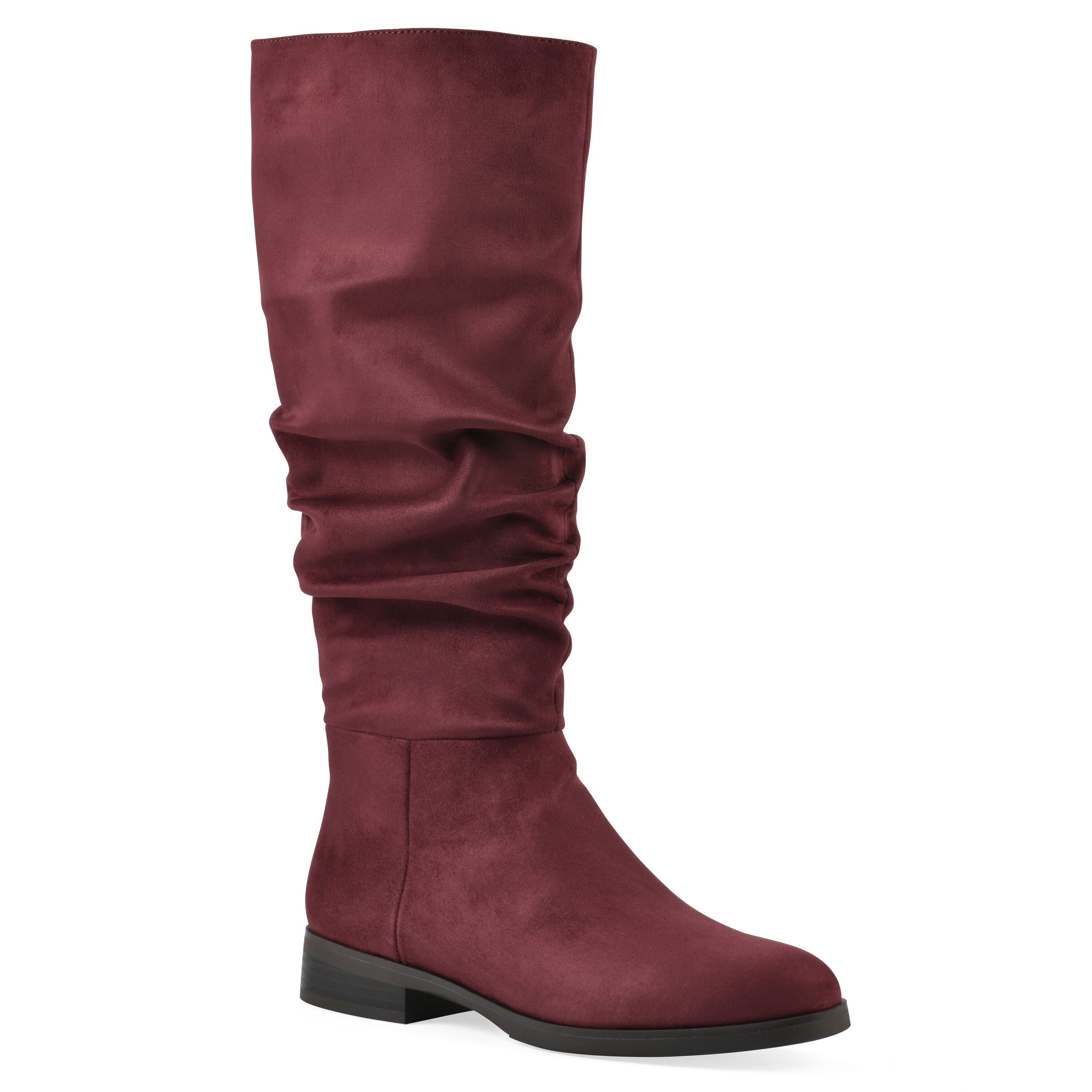Barnes Tall Shaft Boot, BURGUNDY FABRIC, hi-res image number 0