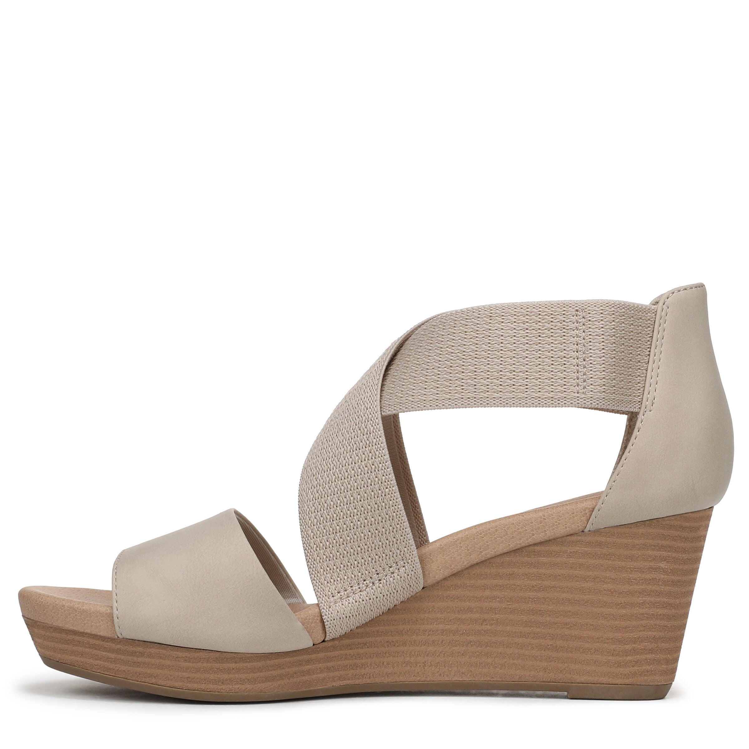 Barton Band Wedge Sandal, OYSTER, alternate image number 5