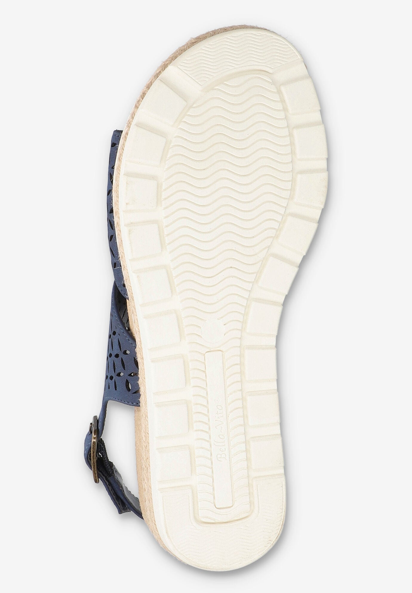 Inaya Wedge Sandal, NAVY, alternate image number 5