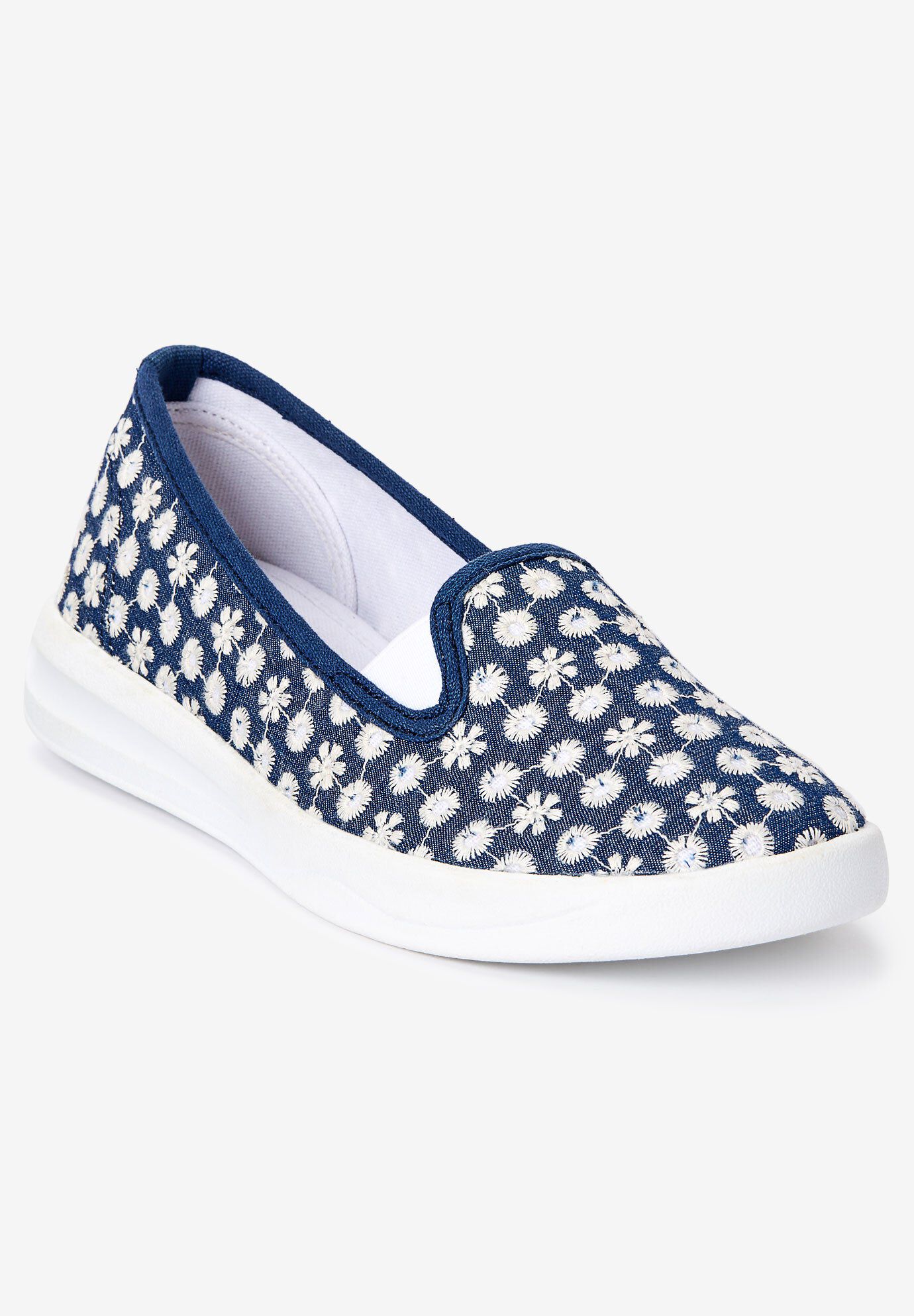 Abstract Trippy Paint Women's Slip On Sneakers