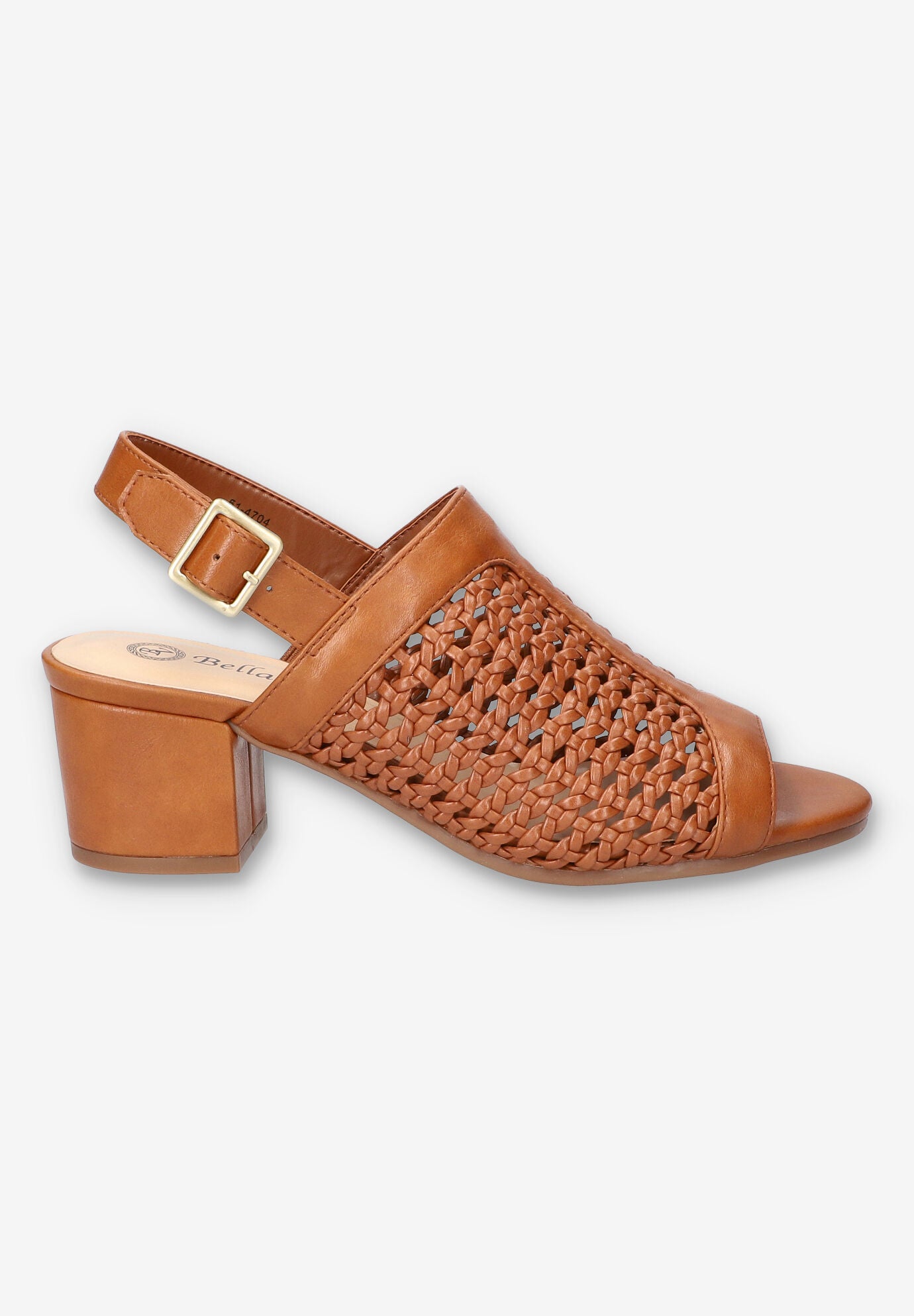 Adley Block Heel Sandals, TAN, alternate image number 2