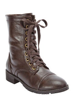 Wide Fit Brown Boots
