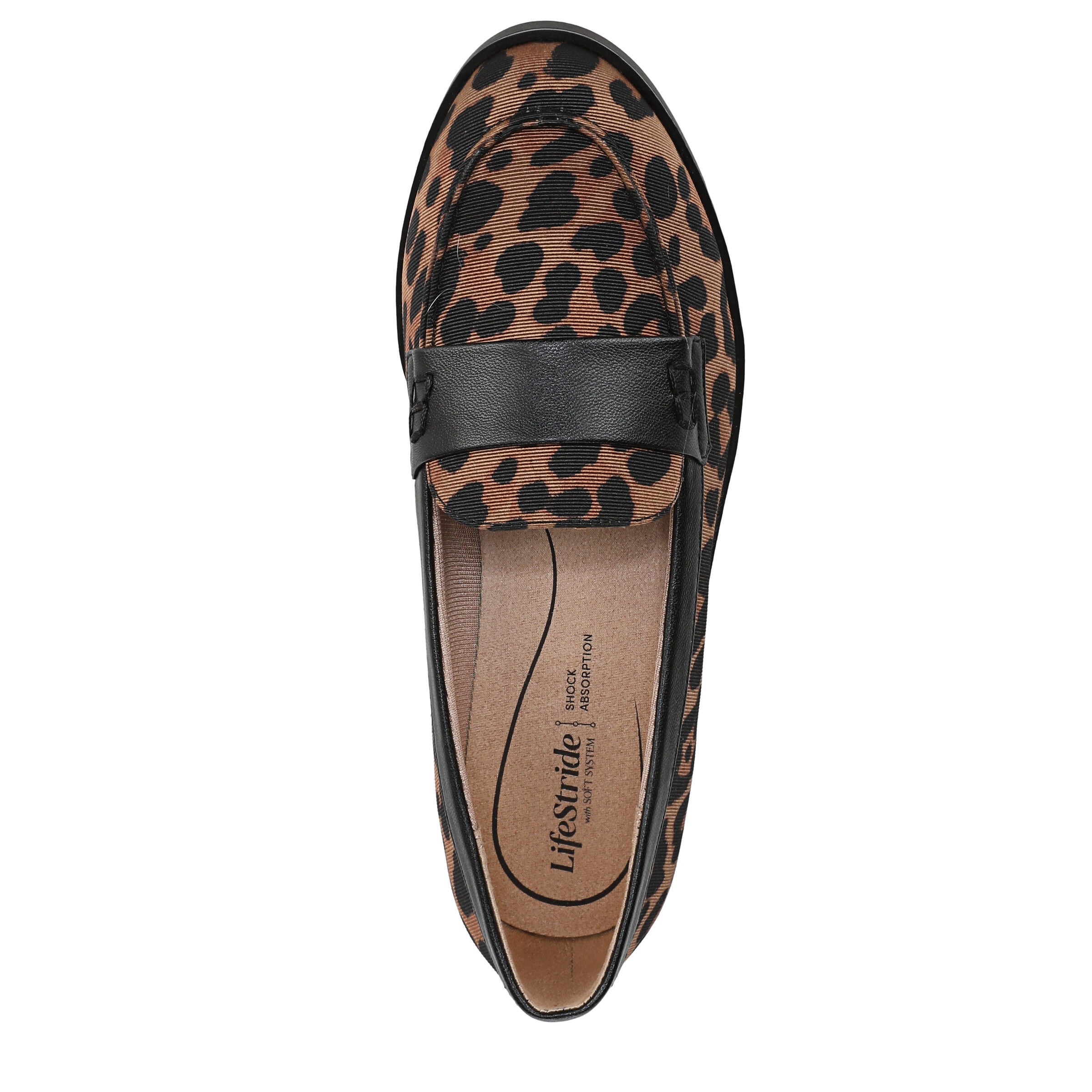 Zee Flat Loafer, LEOPARD FABRIC, alternate image number 6