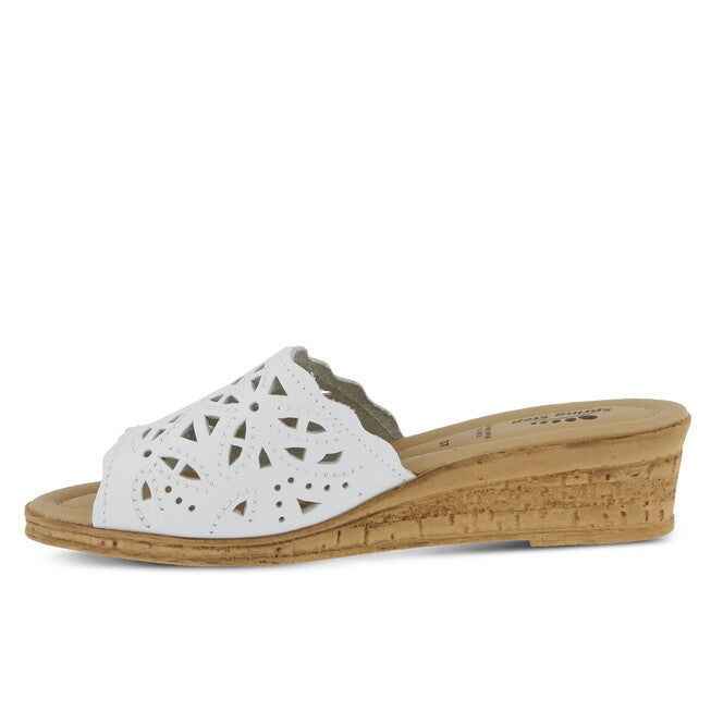 Estella Sandal, WHITE, alternate image number 2