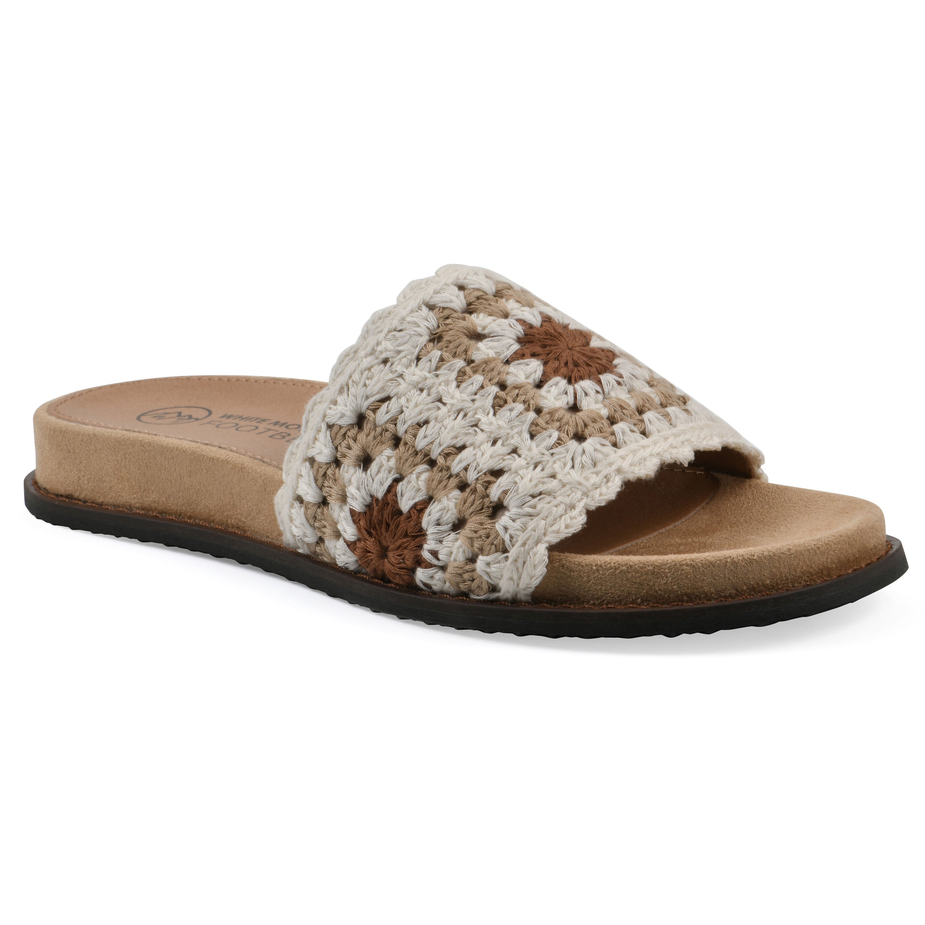 Maxim Slide Sandal, CREAM MULTI FABRIC, hi-res image number 0