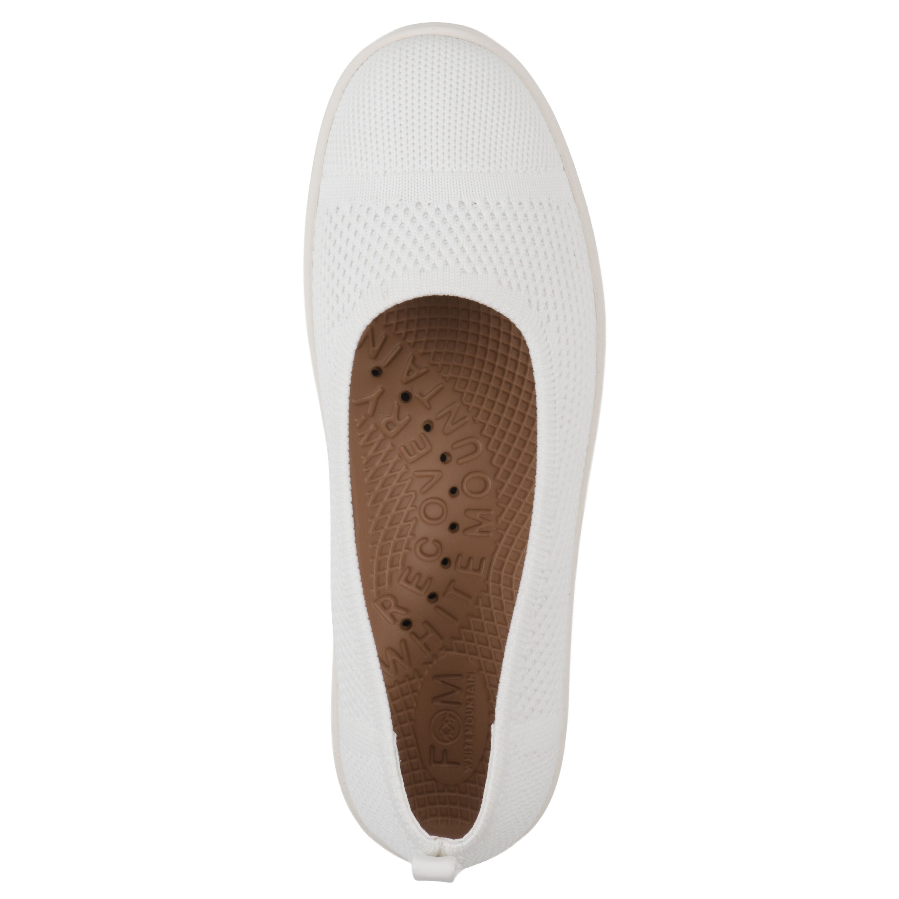 Naveen FOM Recovery Slip-On Sneaker, WHITE FABRIC, alternate image number 4
