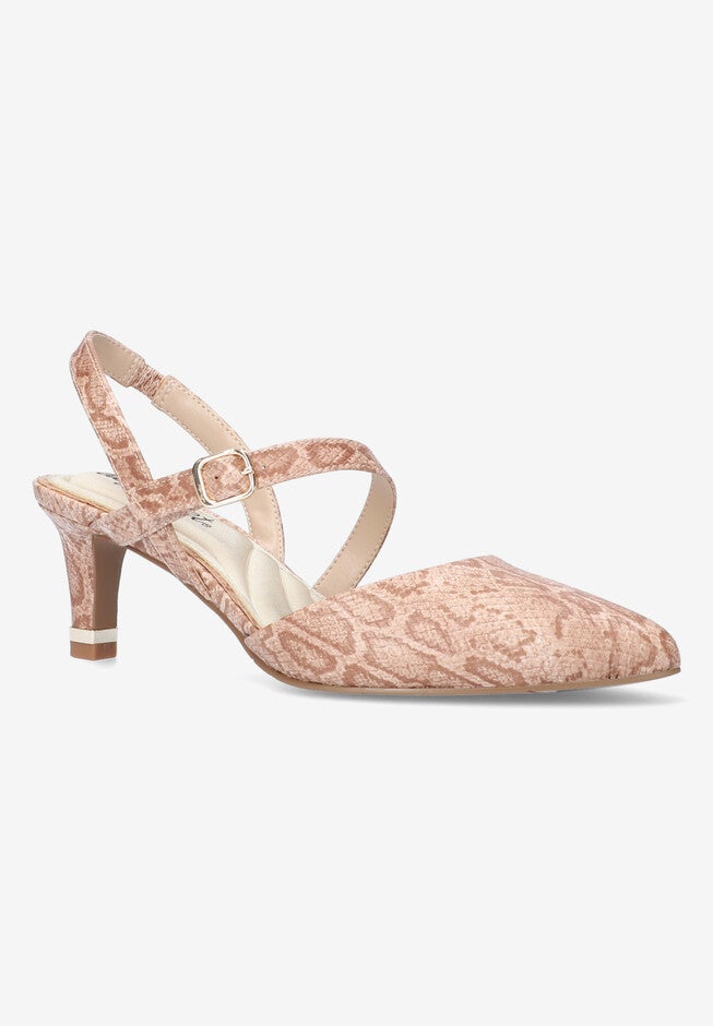 Trissa Slingback, NATURAL SNAKE, hi-res image number null